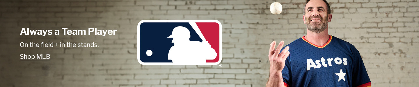Always a Team Player | On the field + in the stands. | Shop MLB