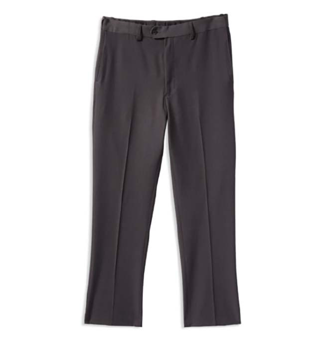 DXL Gold Series Big and Tall Pleated Pants; Unhemmed 