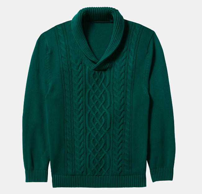 omniscient Mens V Neck Long Sleeve Soild Pullover Sweater Cardigan
