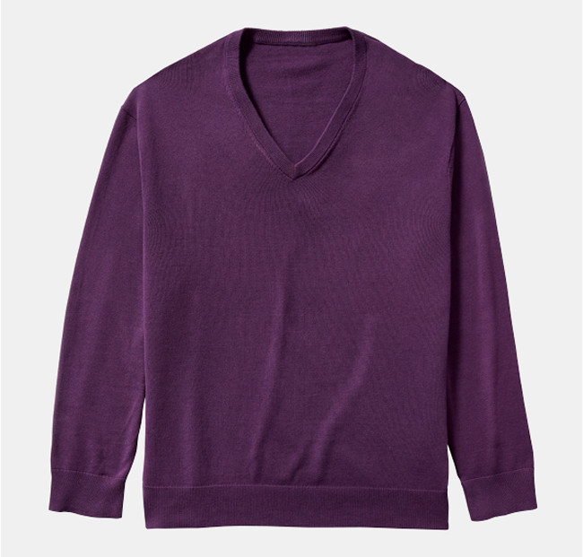 Men's V-Neck Sweaters, Big and Tall