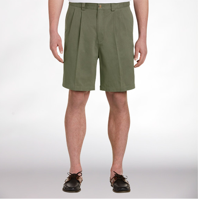 Big + Tall, Reebok Golf Performance Pleated Shorts