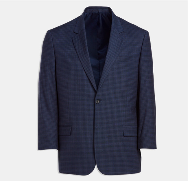 Green DXL Synrgy Big and Tall Jacket-Relaxer Tic-Weave Performance Sport Coat 