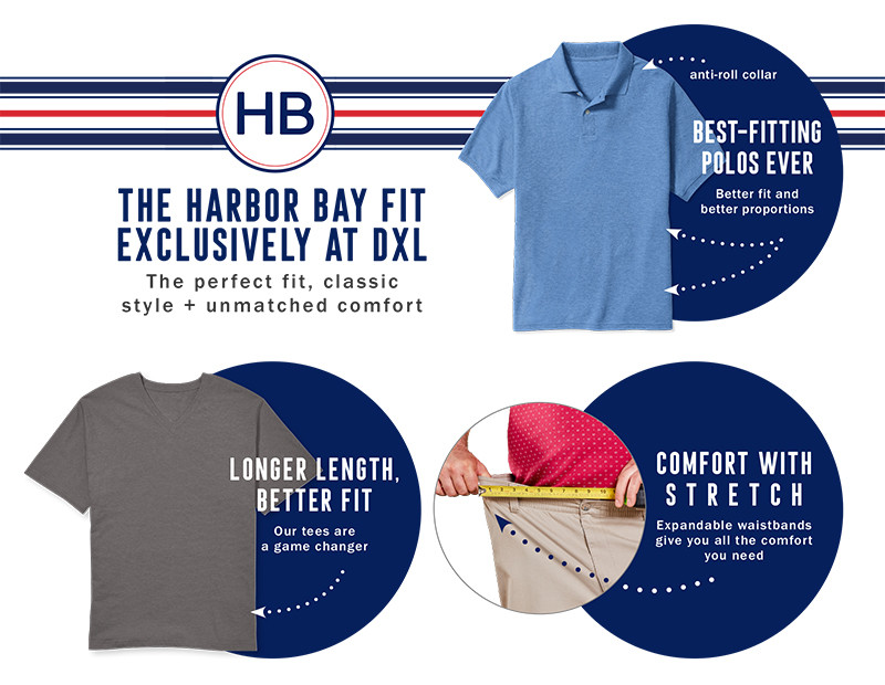 harbor bay jeans big and tall