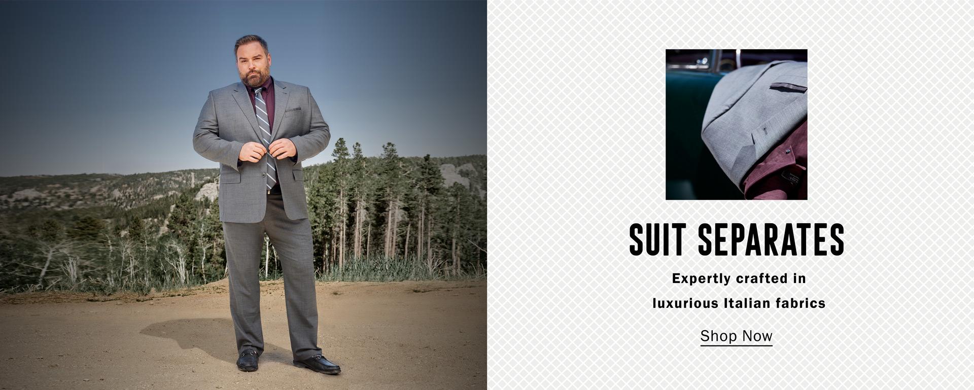 Suit Separates | Expertly crafted in luxurious Italian fabrics | Shop Now