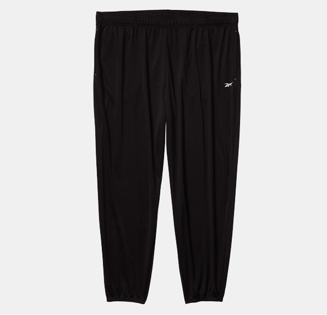 NBA Fleece Tuxedo Side Logo Sweatpants Men's Size M Black Tapered Leg  Drawstring