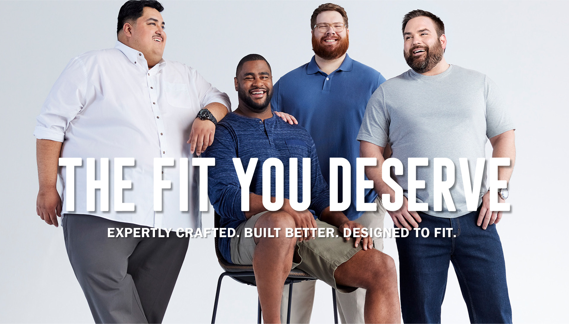 The Big Tall Fit Experts DXL