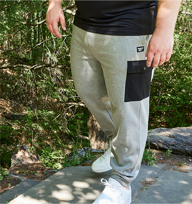 Reebok crossfit double hot sale knit jogger