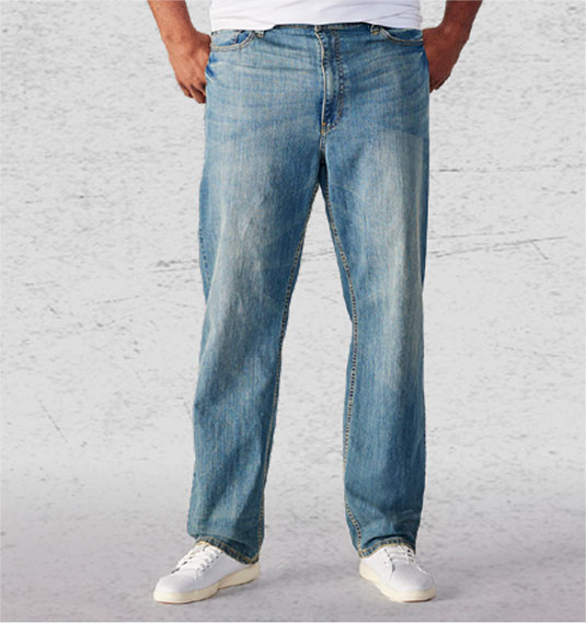 Men's Big + Tall Relaxed Fit Jeans