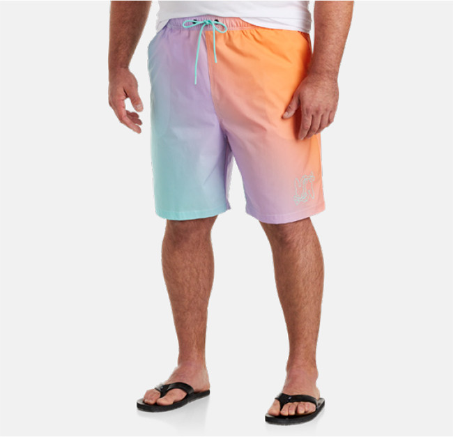 Lucky Brand Boy's Tie-Dye Swim Shorts