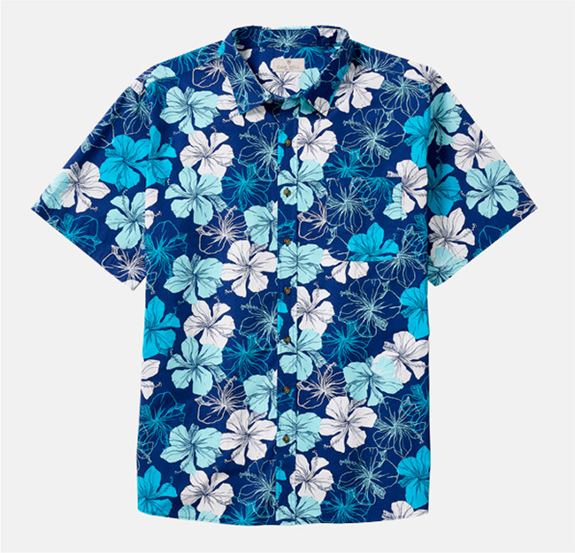 BIG & TALL NAVTECH BOAT PRINT SHIRT