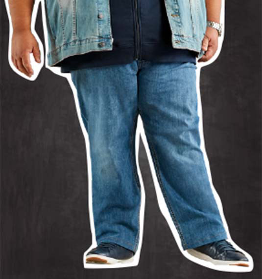 Big & tall on sale boot cut jeans