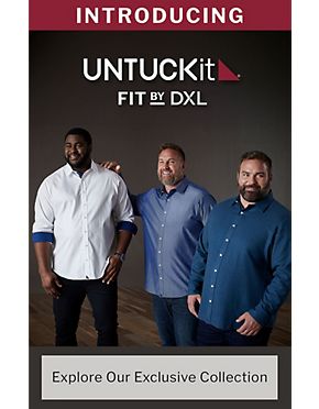 UnTuckIt Fit by DXL | Explore Our Exclusive Collection