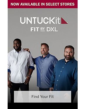 UNTUCKIt Fit by DXL New Styles Now Available Shop Now