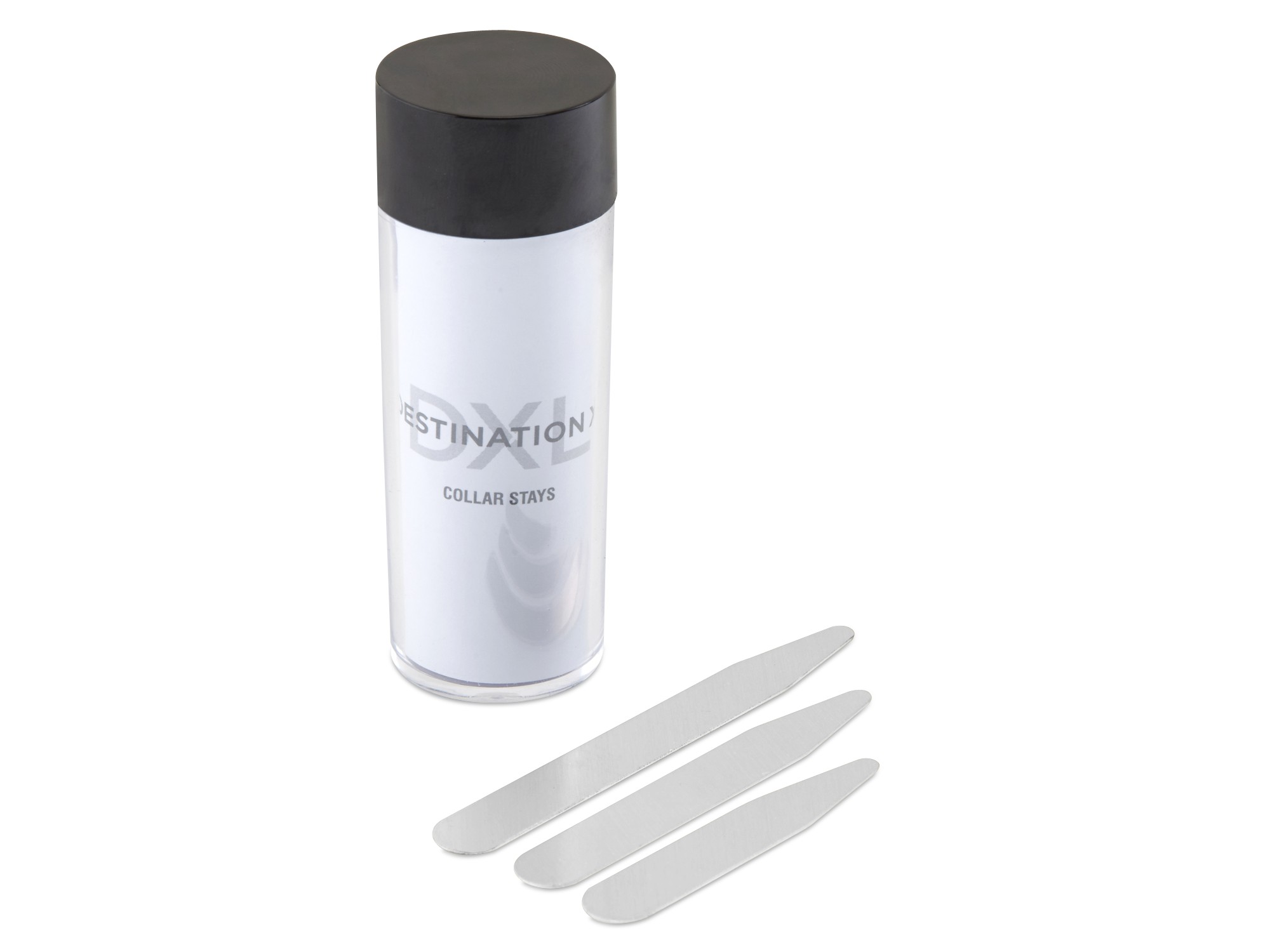 18-pk Silvertone Collar Stays