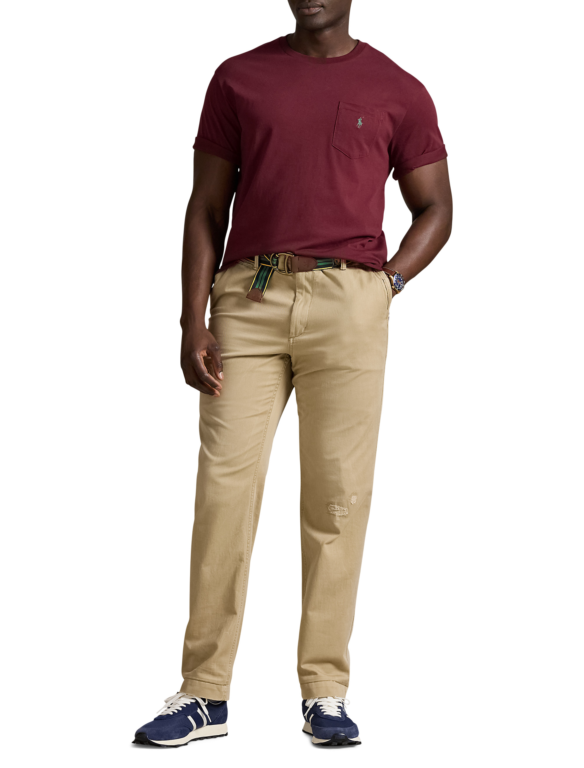 PRL POCKET TEE RD WN