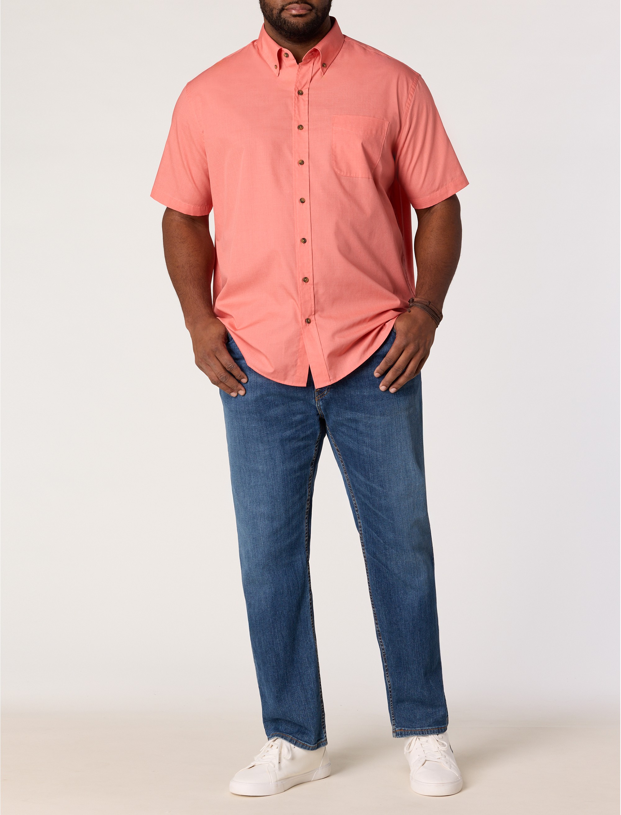 Easy-Care Solid Sport Shirt - thumbnail 8