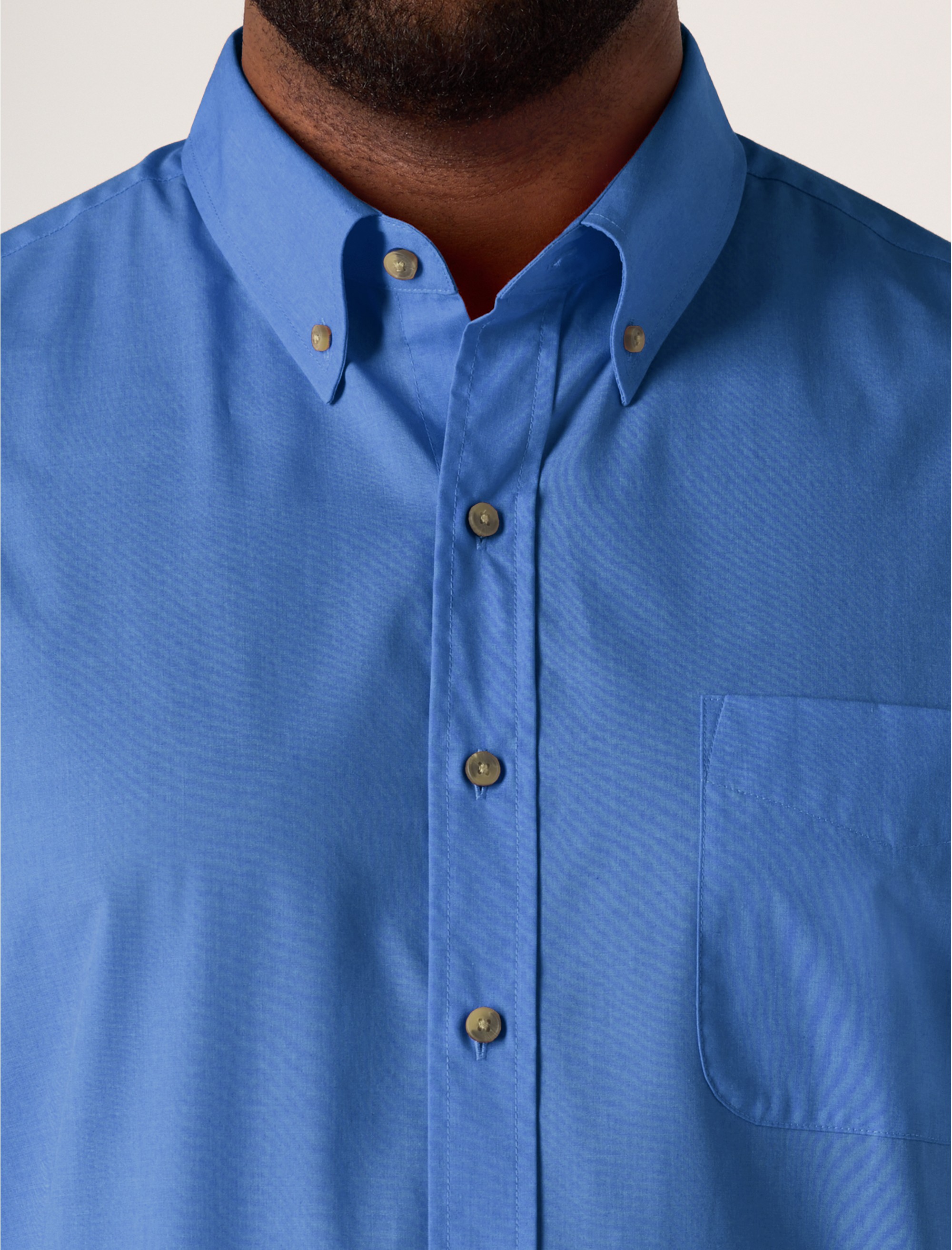 Easy-Care Solid Sport Shirt - thumbnail 2