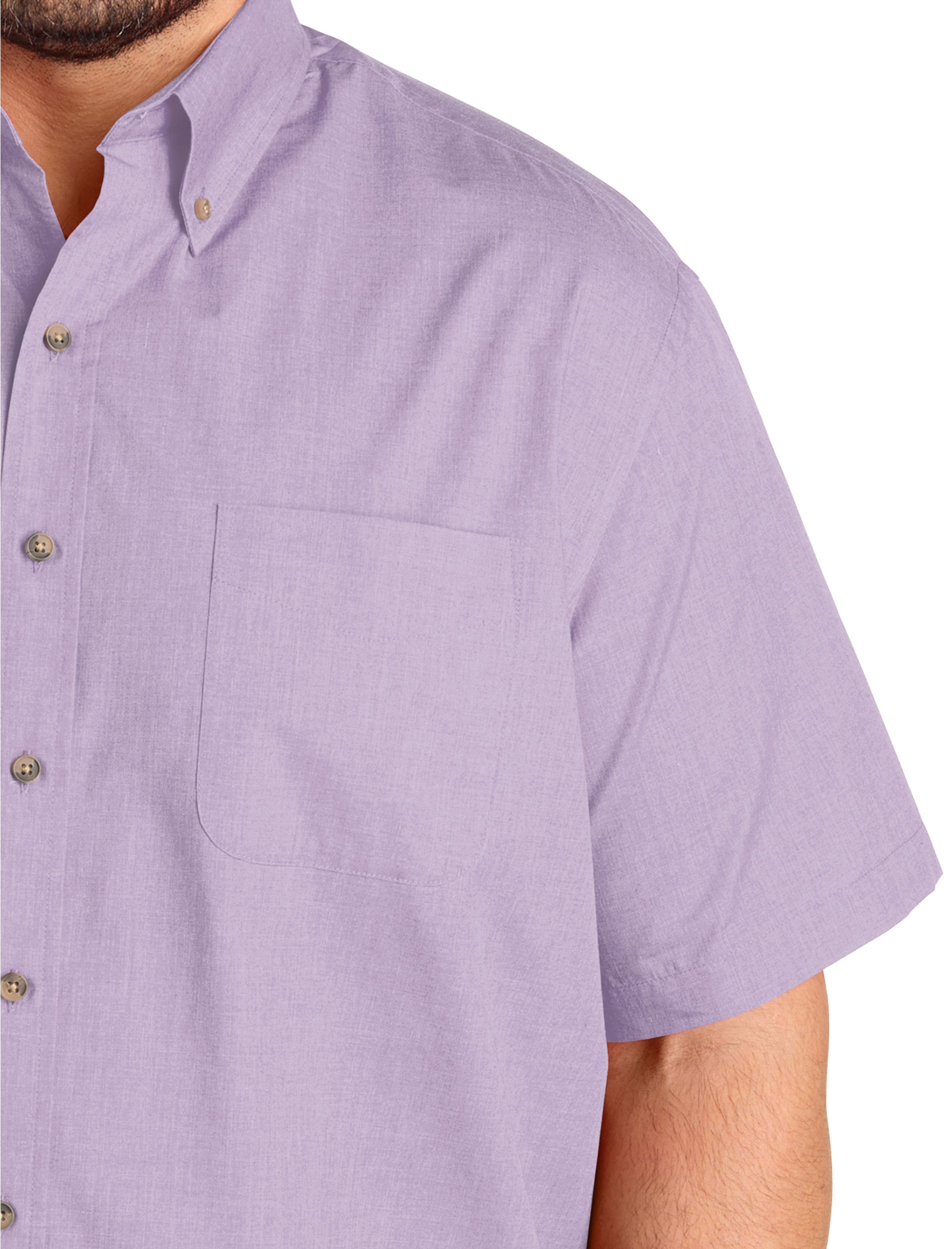 Easy-Care Solid Sport Shirt - thumbnail 5