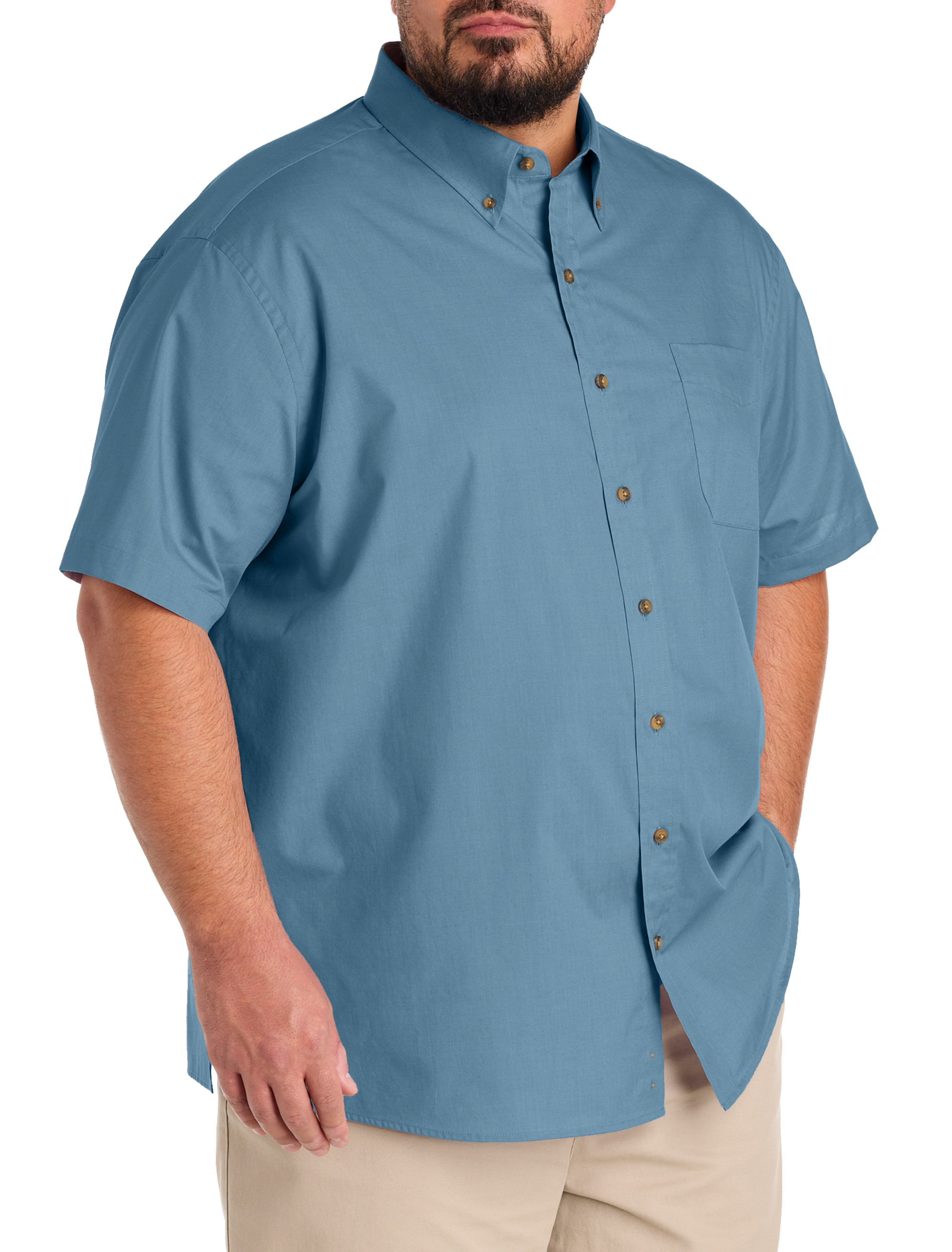 Blue Dress Shirts For Men | DXL