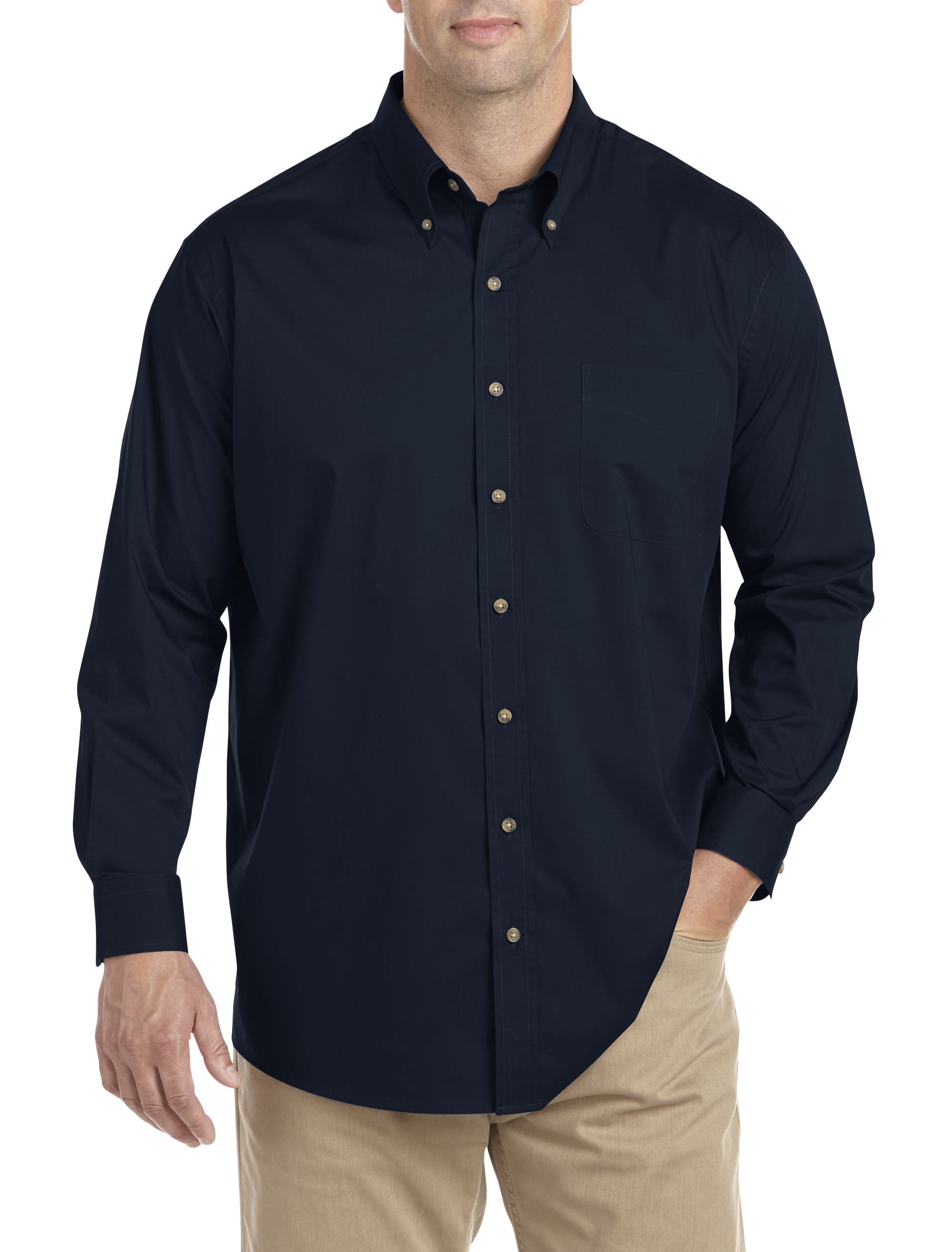 Navy Blue Dress Shirts For Men | DXL
