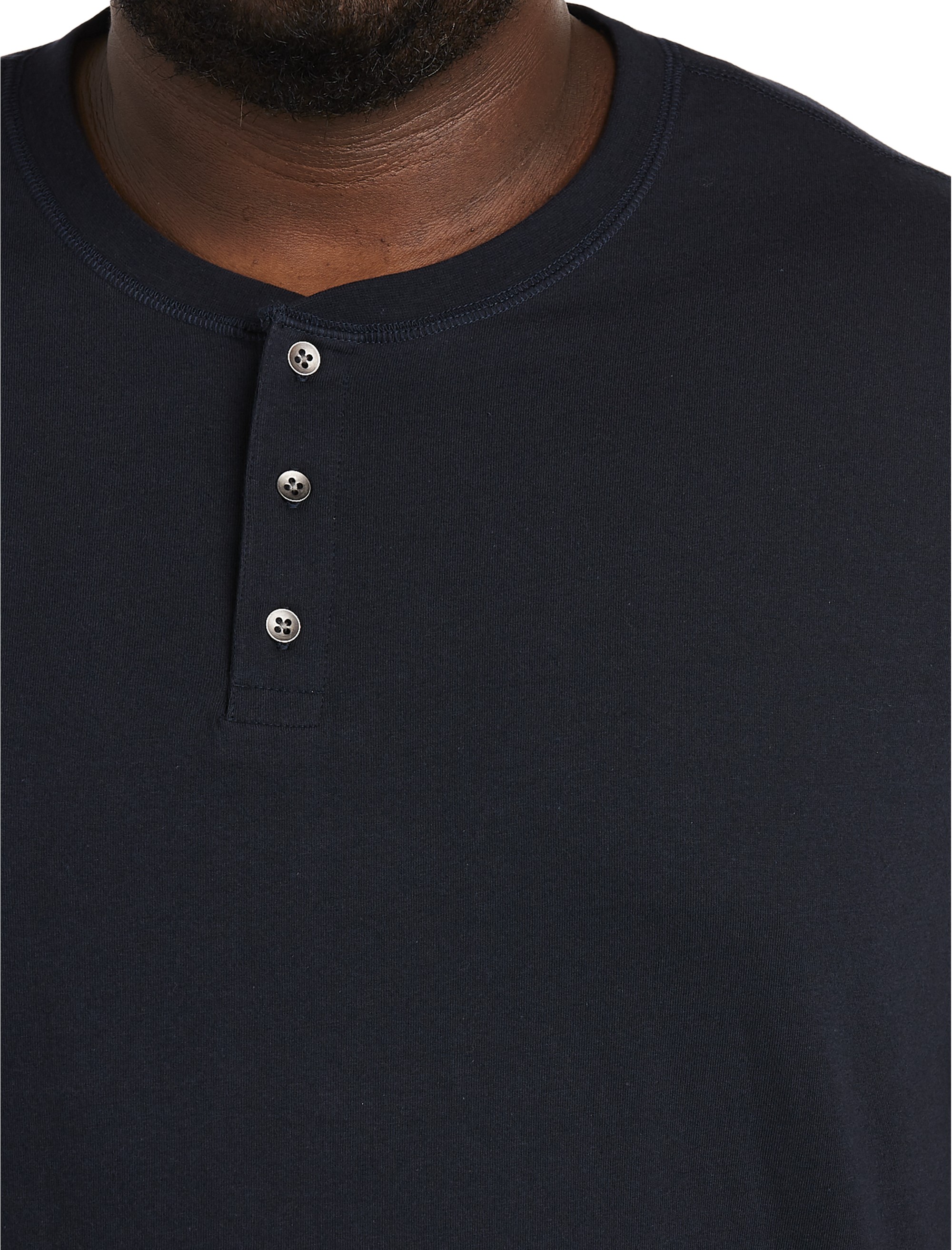 Wicking Long-Sleeve Henley Shirt - thumbnail 6