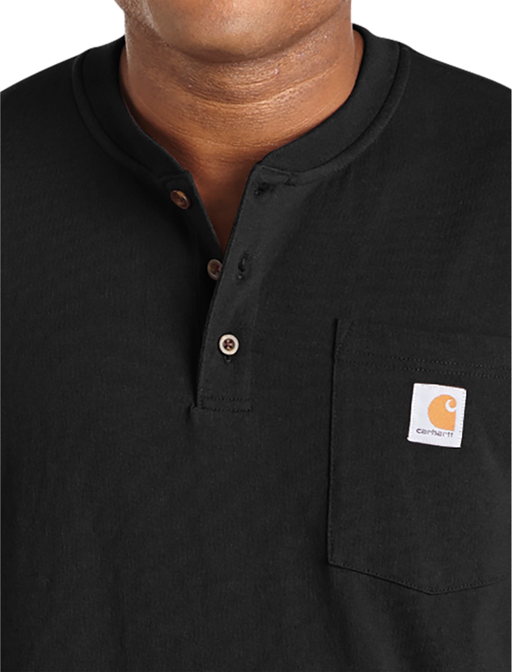 Workwear Short-Sleeve Henley Shirt - thumbnail 2