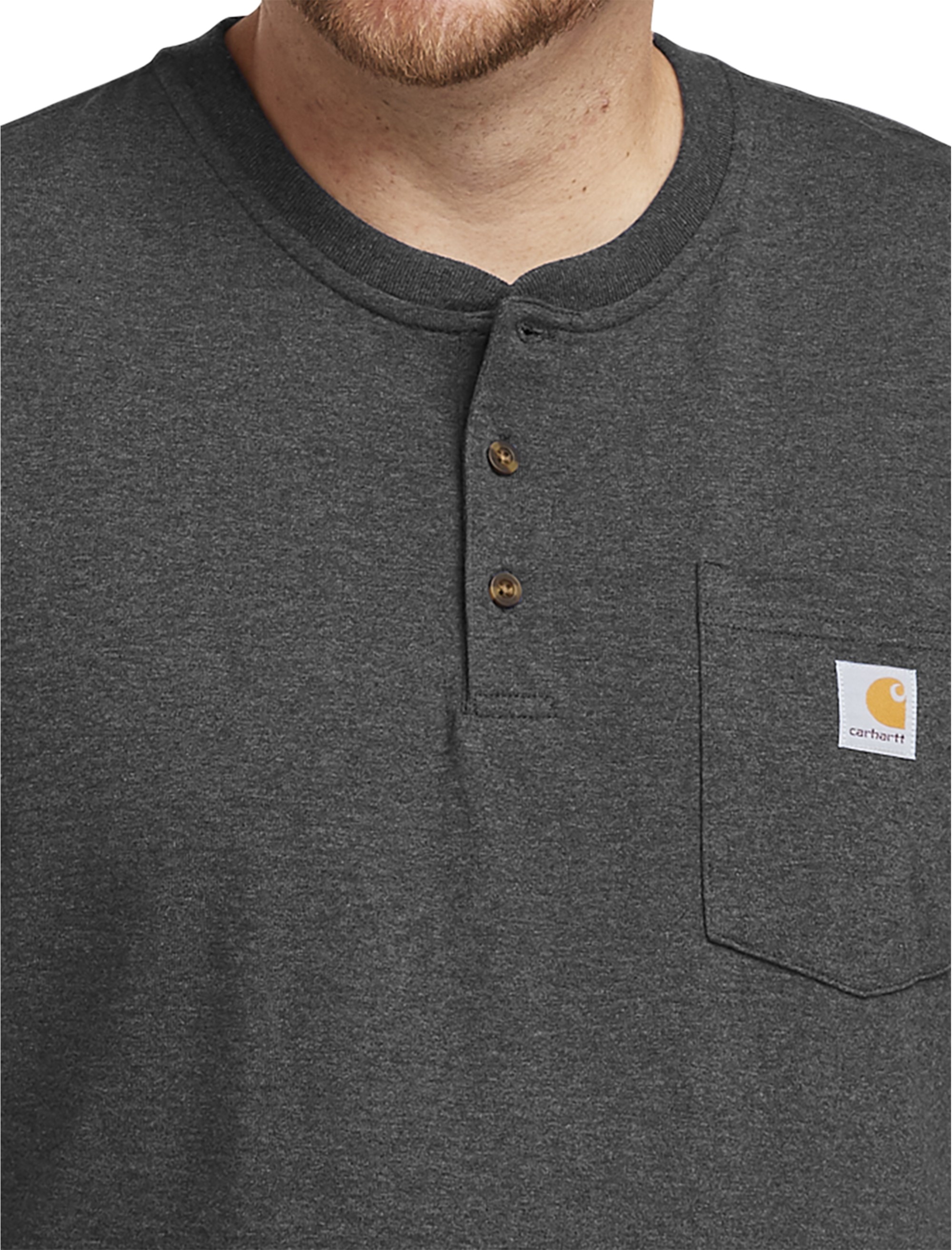 Workwear Short-Sleeve Henley Shirt - thumbnail 6