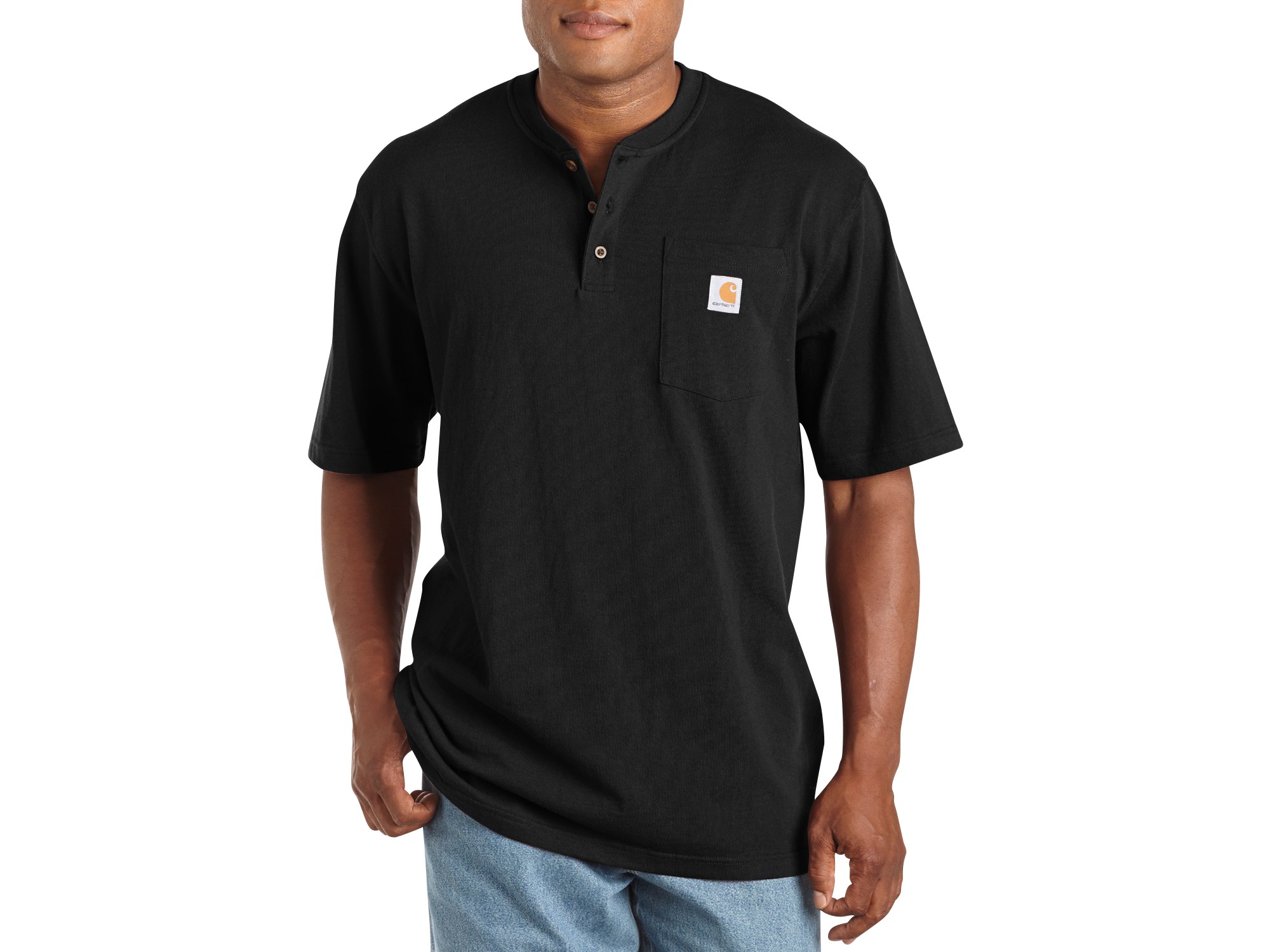 Workwear Short-Sleeve Henley Shirt