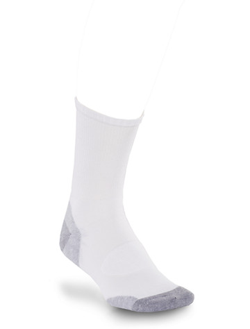 Grey Harbor Bay by DXL Big and Tall Continuous Comfort Crew Socks 13-16 