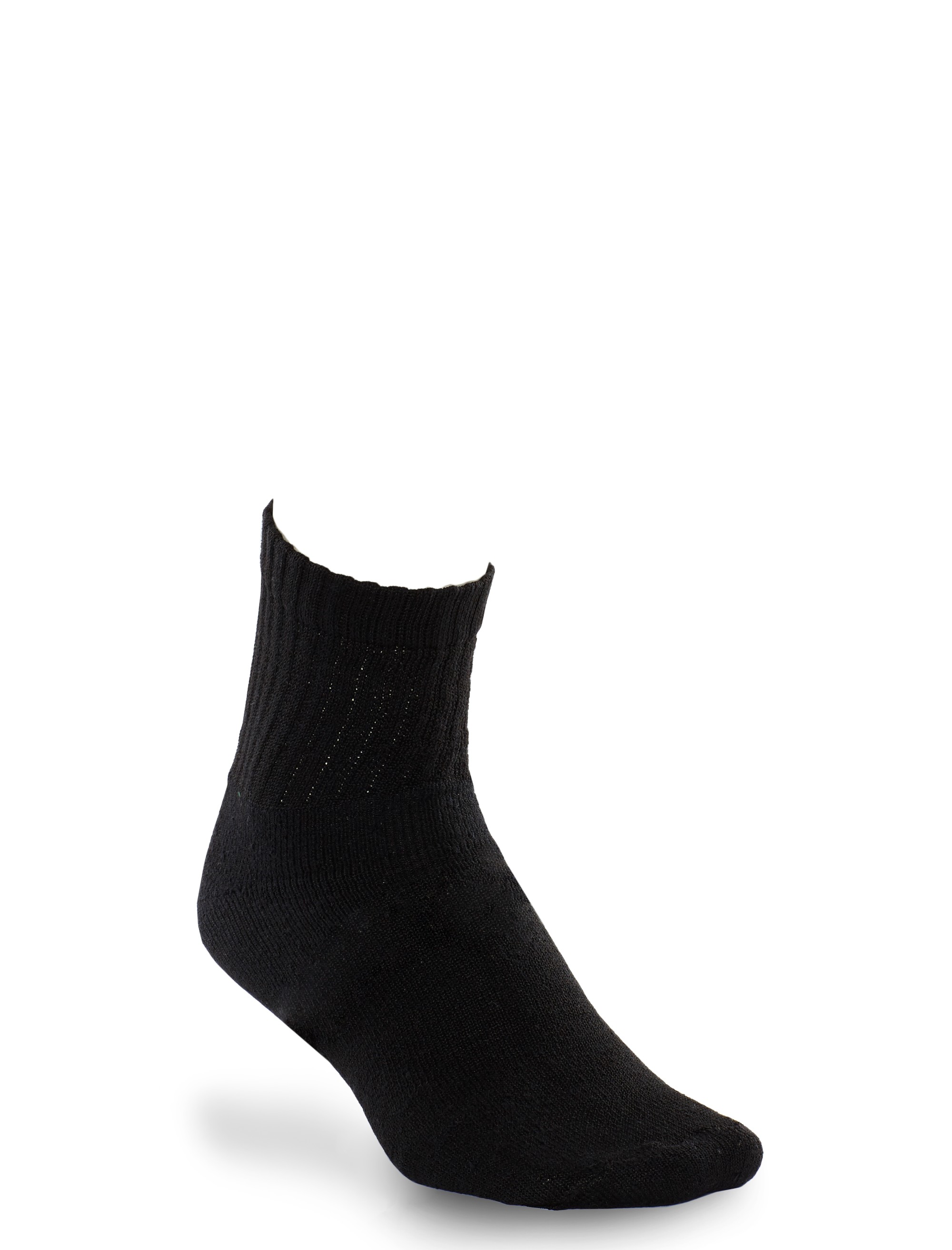 Harbor Bay Continuous Comfort 3-pk Quarter Crew Socks - thumbnail 2