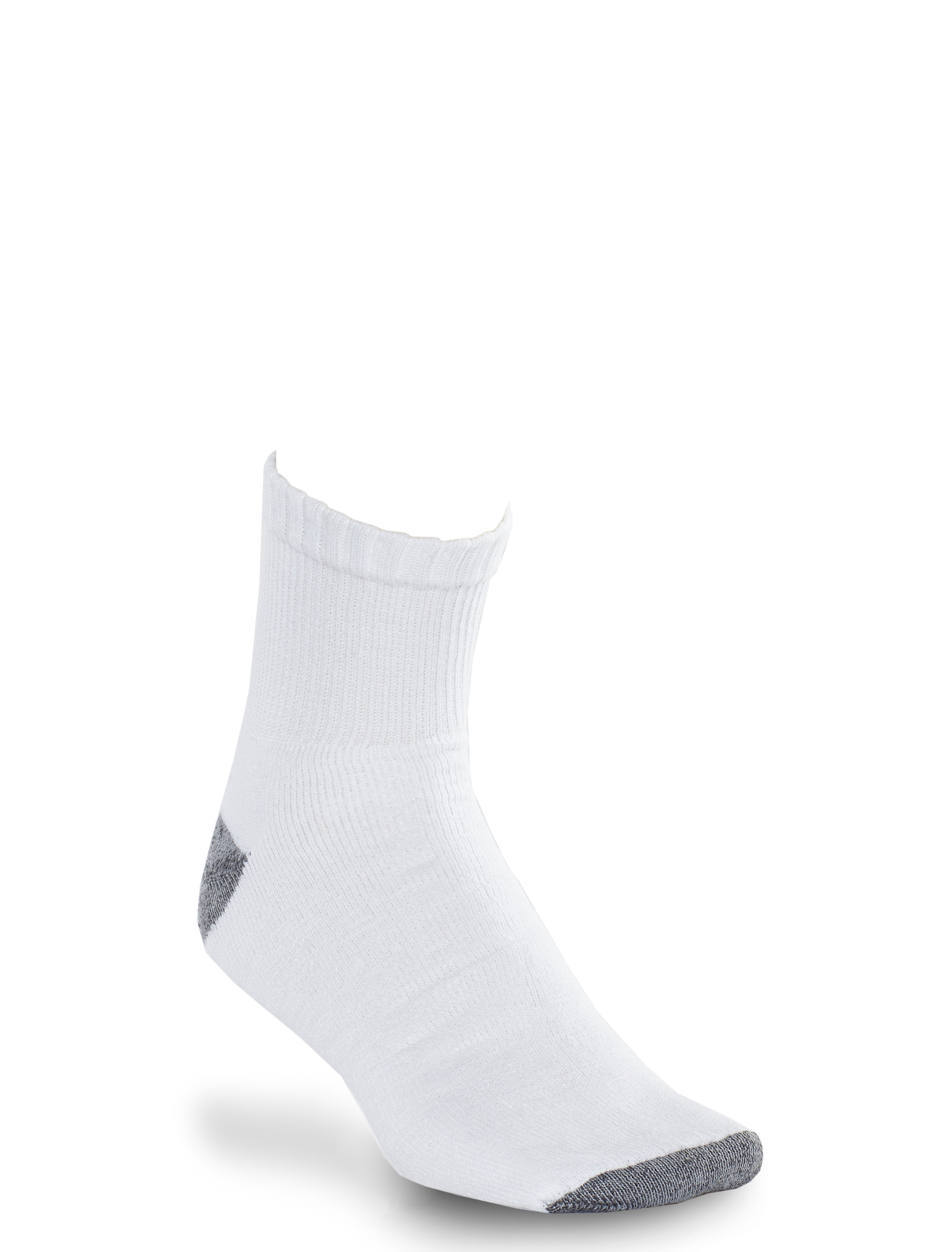 Harbor Bay Continuous Comfort 3-pk Quarter Crew Socks