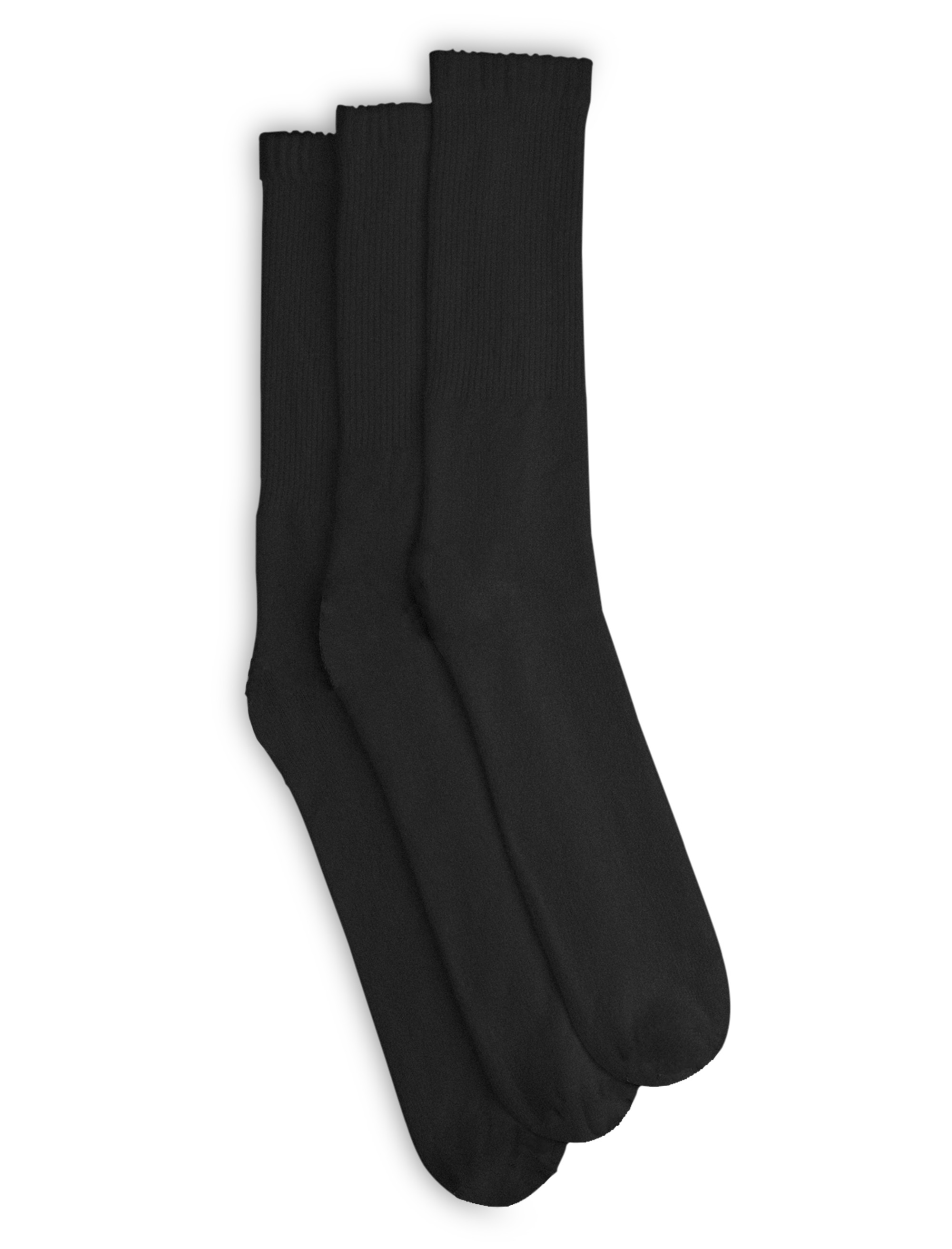 Harbor Bay 3-pk Continuous Comfort Crew Socks - thumbnail 3