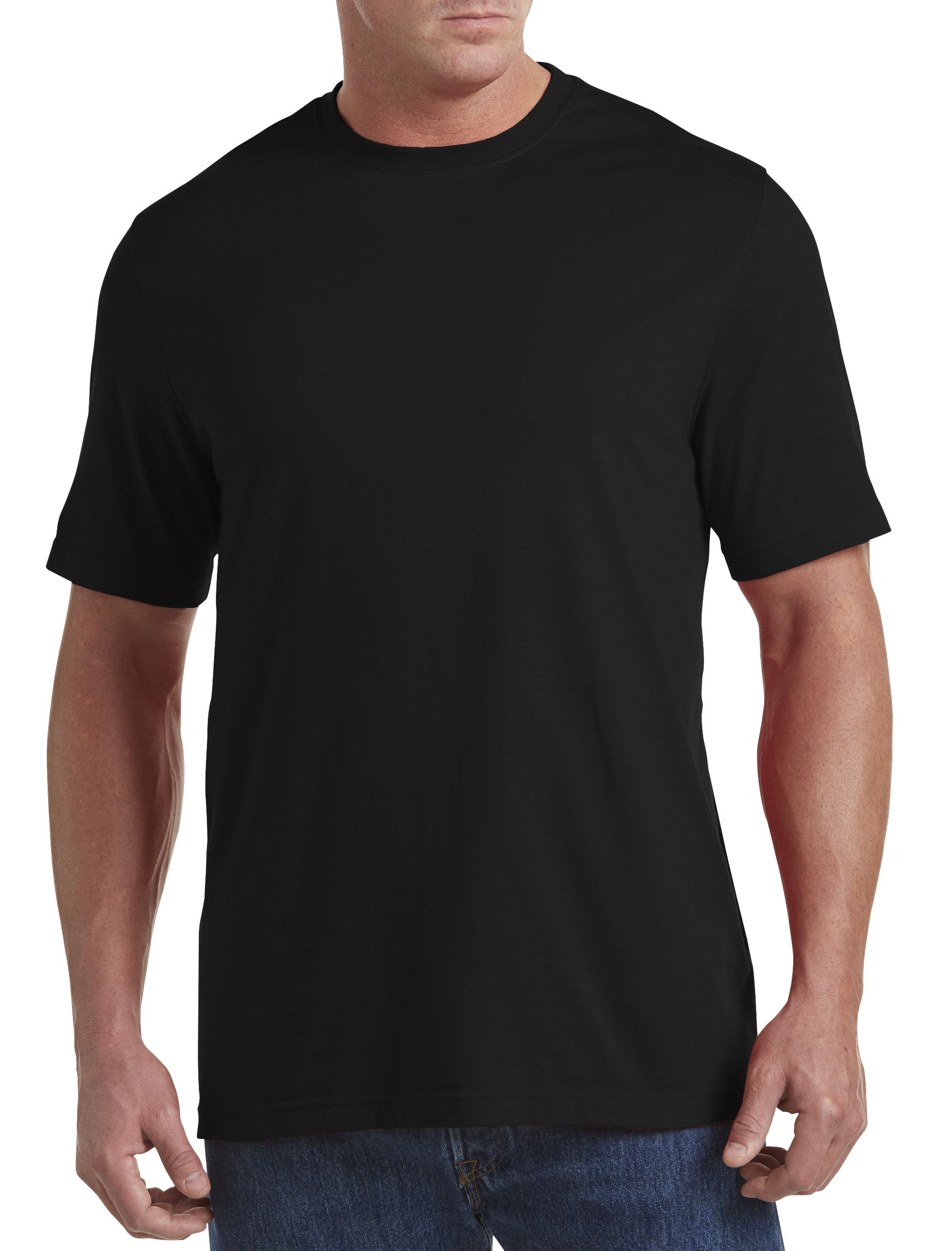 Men's Cotton V-Neck T-Shirts | DXL
