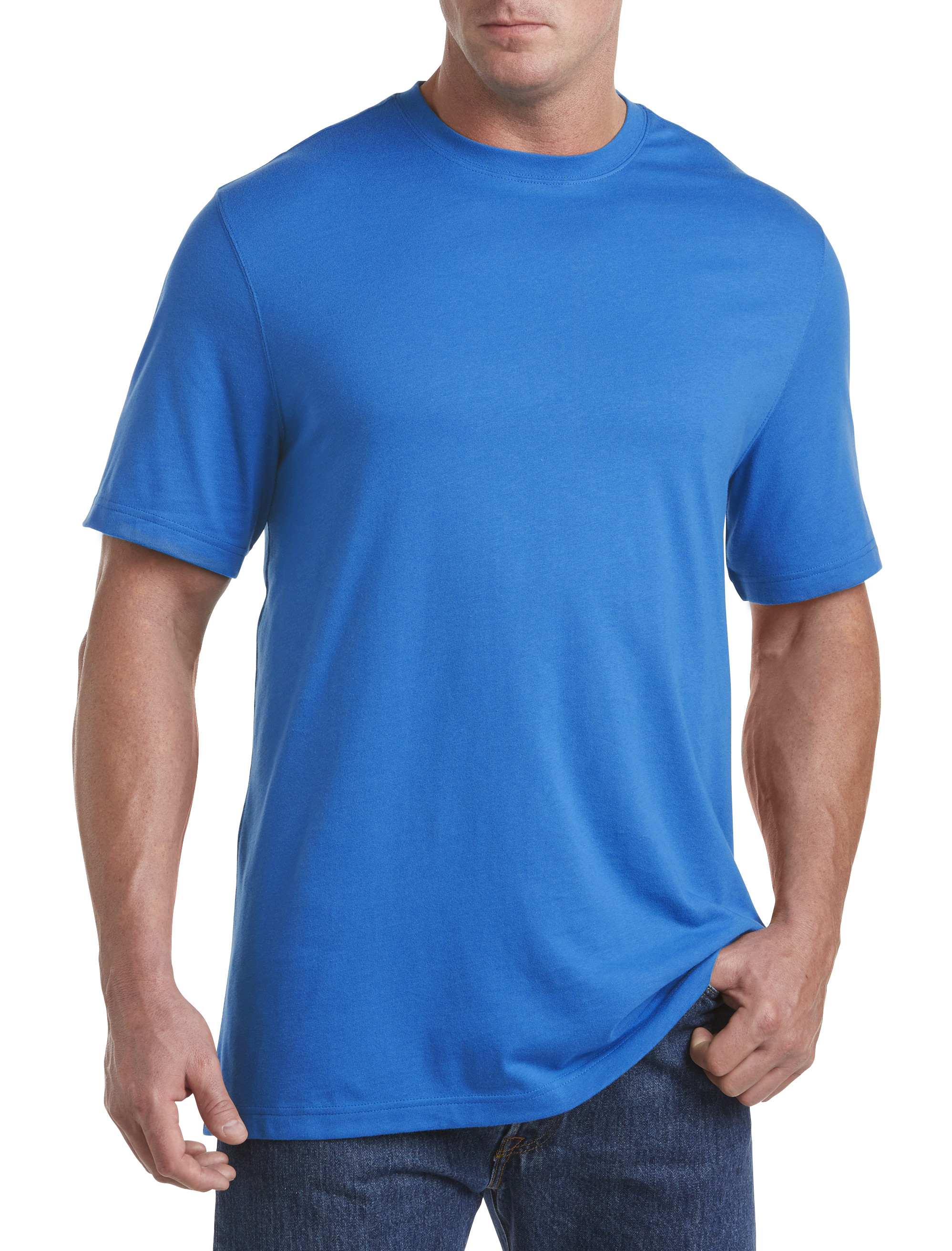 Big + Tall | Harbor Bay Moisture-Wicking Jersey T-Shirt | DXL