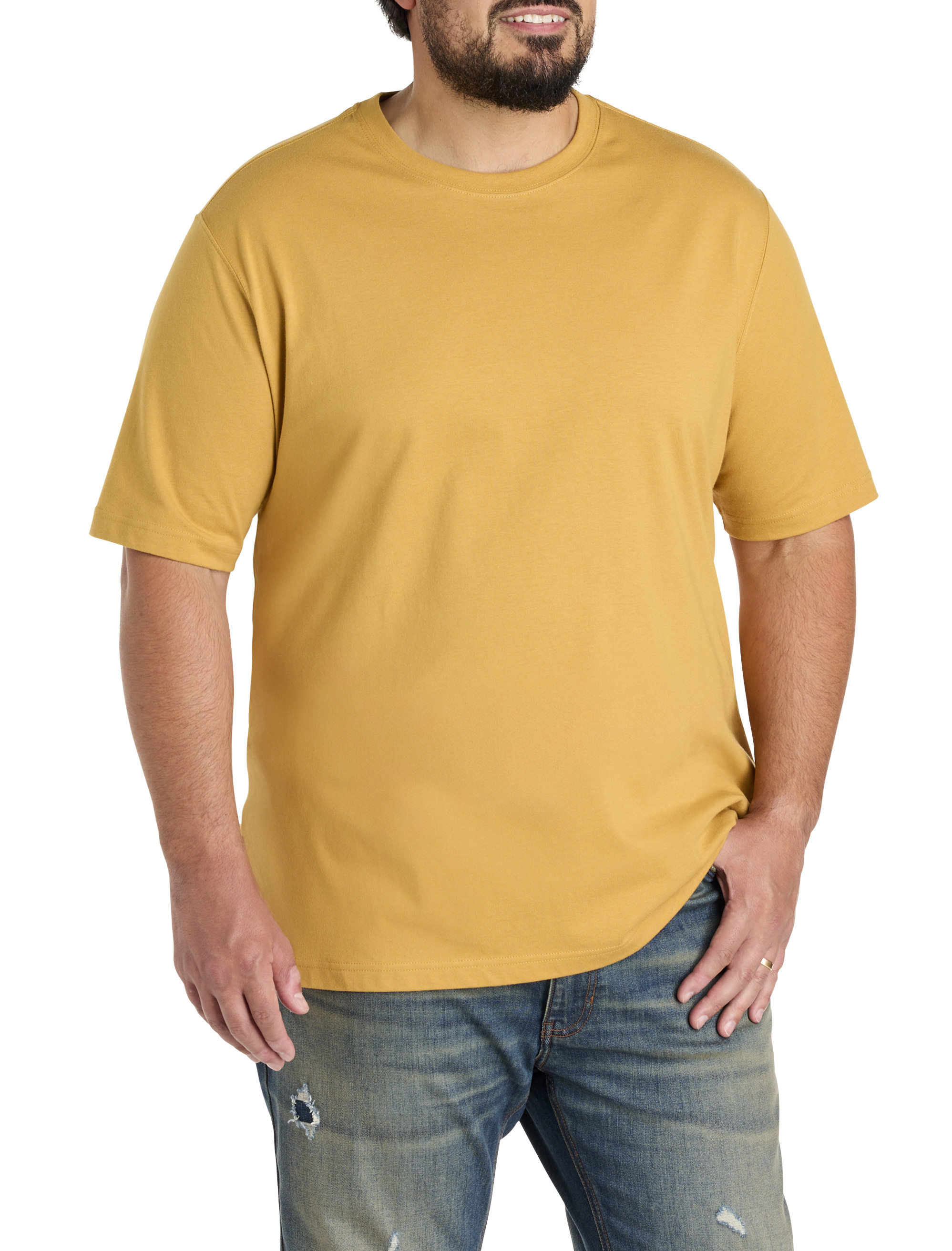 Big + Tall | Harbor Bay Moisture-Wicking Jersey T-Shirt | DXL