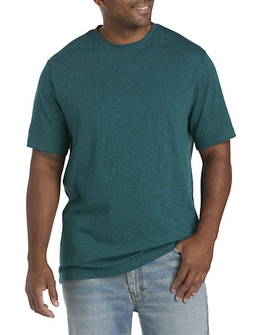 Harbor Bay by DXL Big and Tall Wicking Jersey V-Neck Tee 