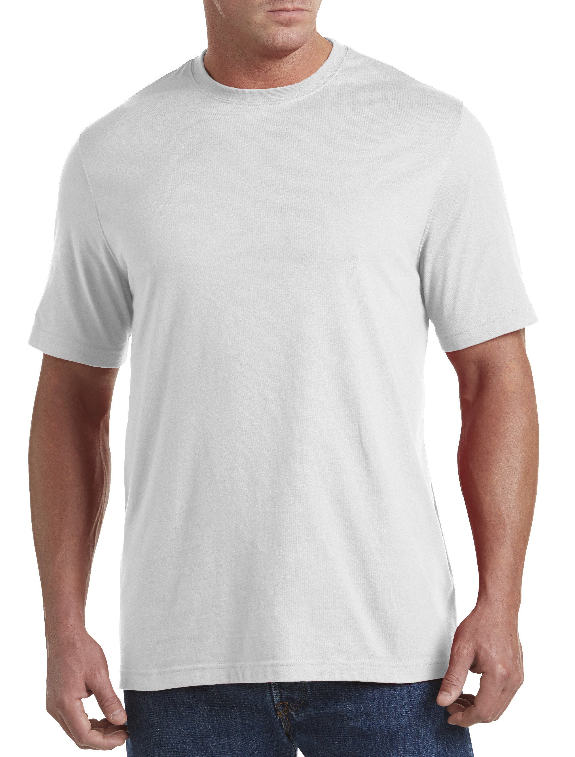 Big + Tall | Harbor Bay Moisture-Wicking Jersey T-Shirt | DXL