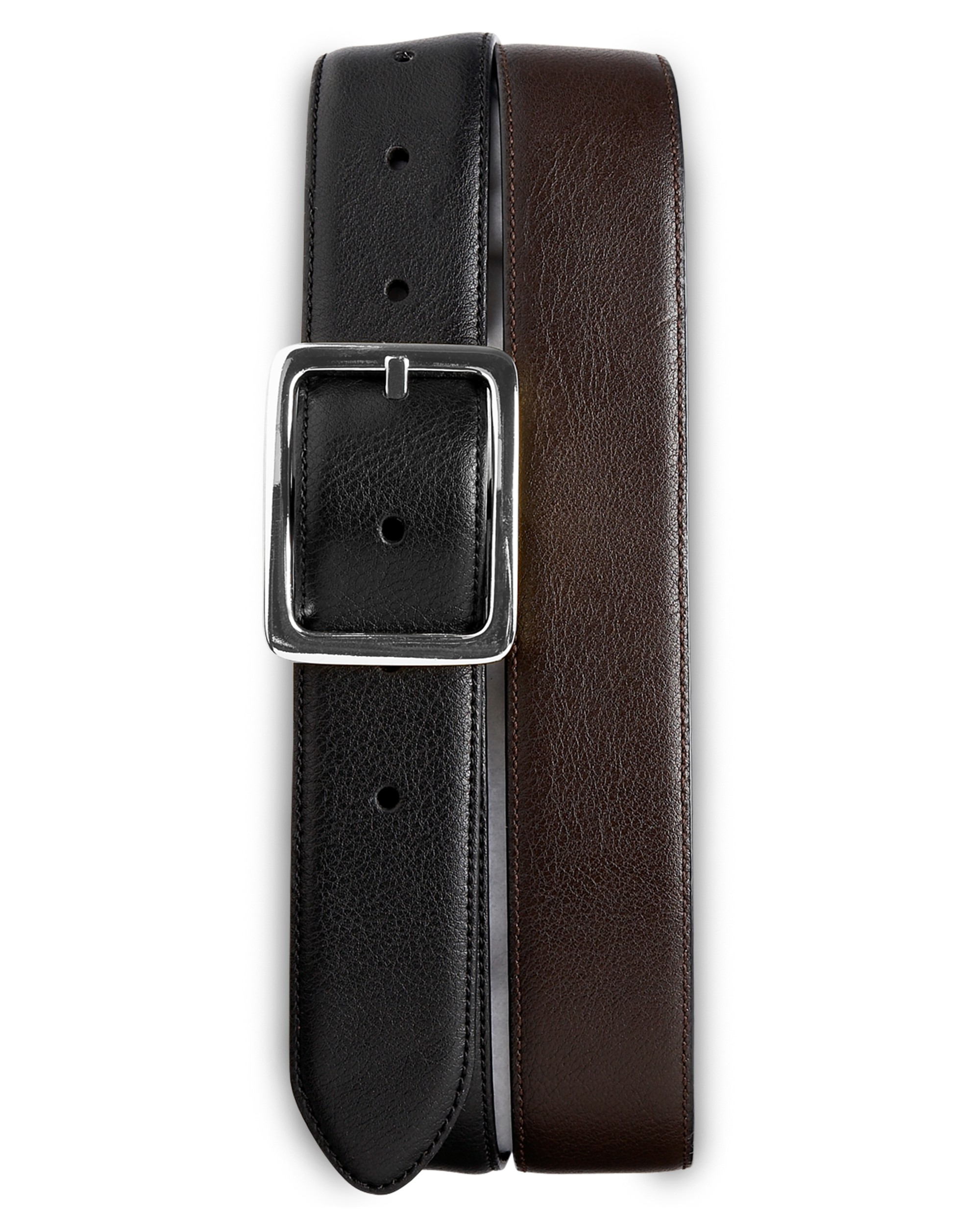 Reversible Leather Dress Belt