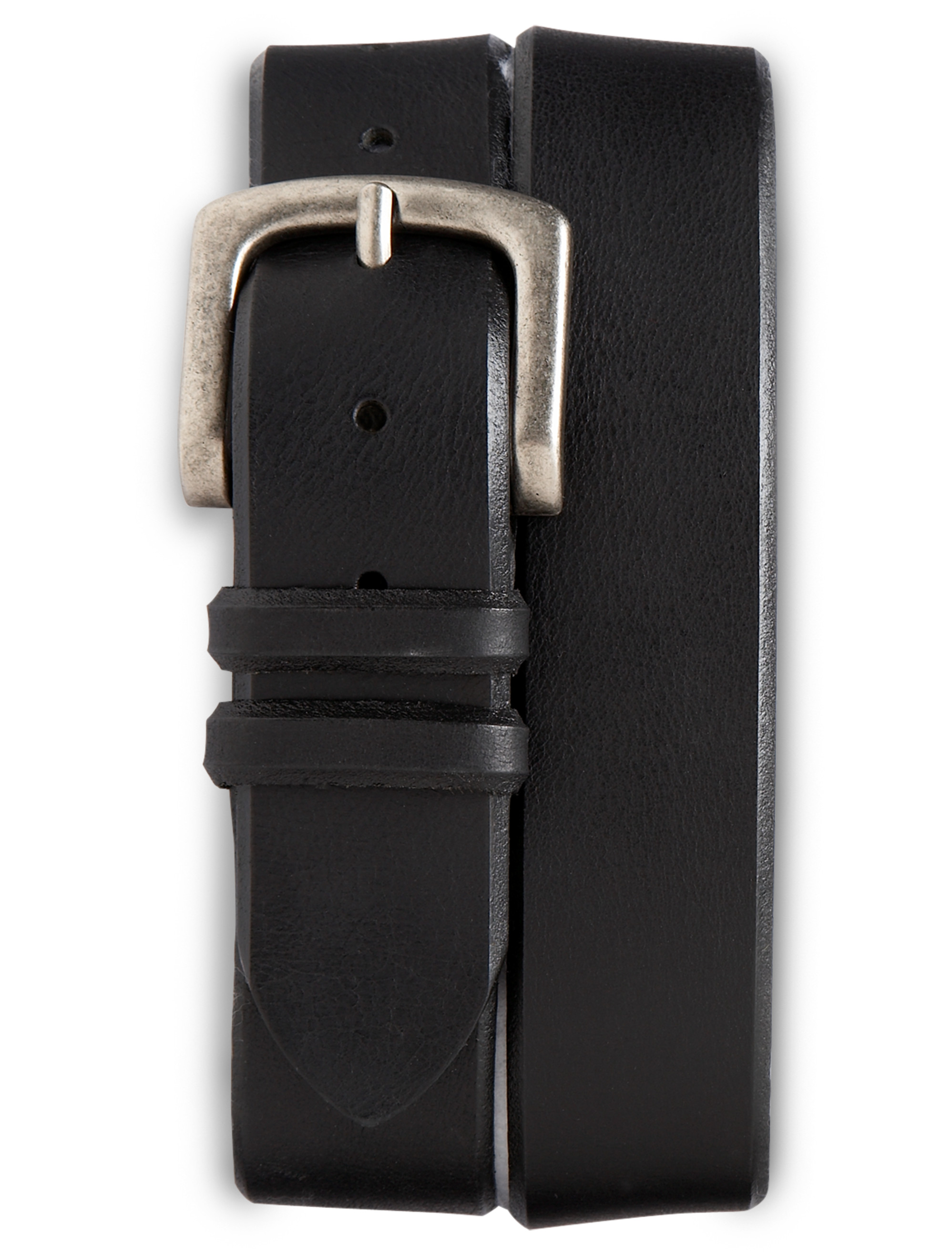 Brooks Brothers Men's Embossed Leather Belt