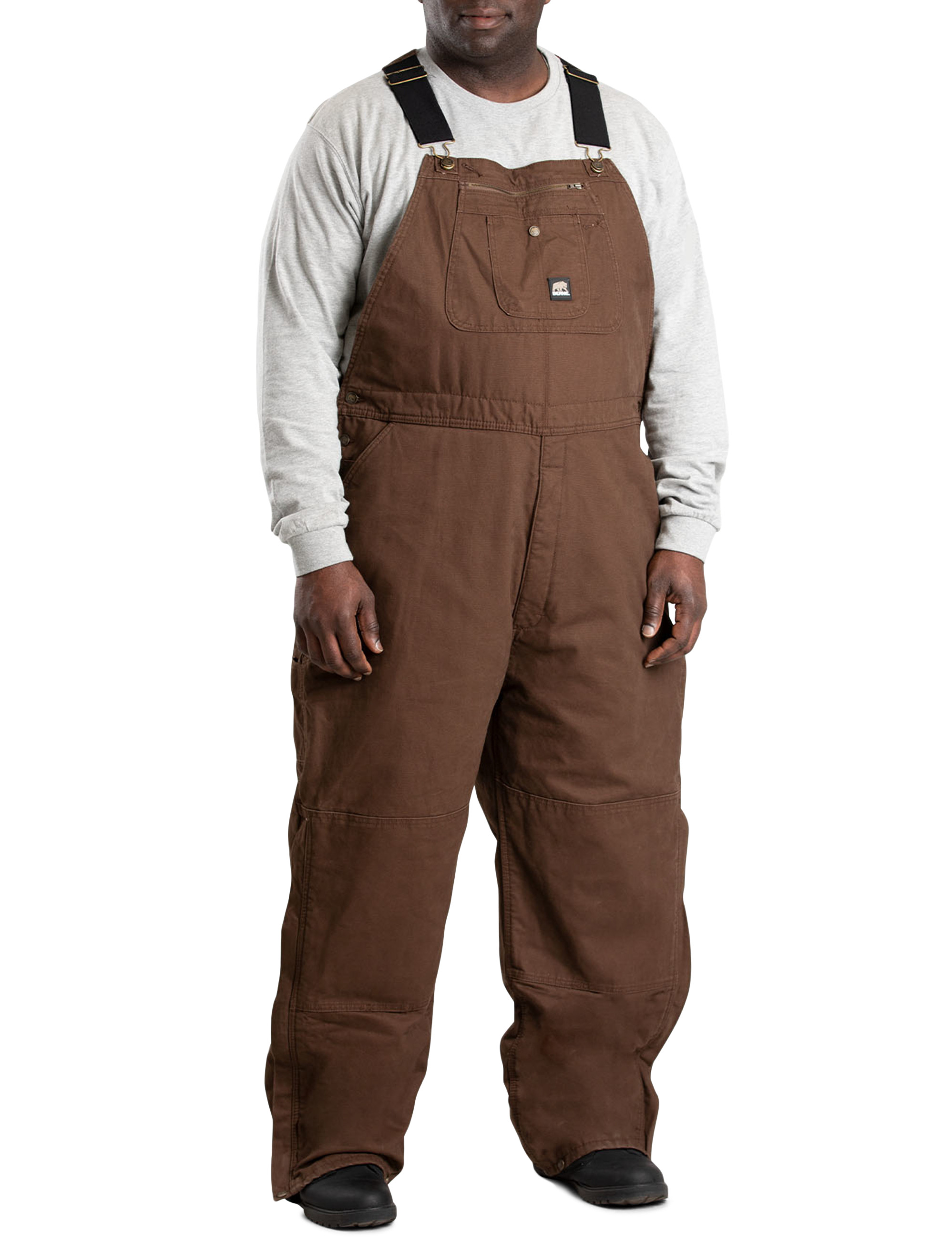Traditional Washed Insulated Duck Bib Overalls