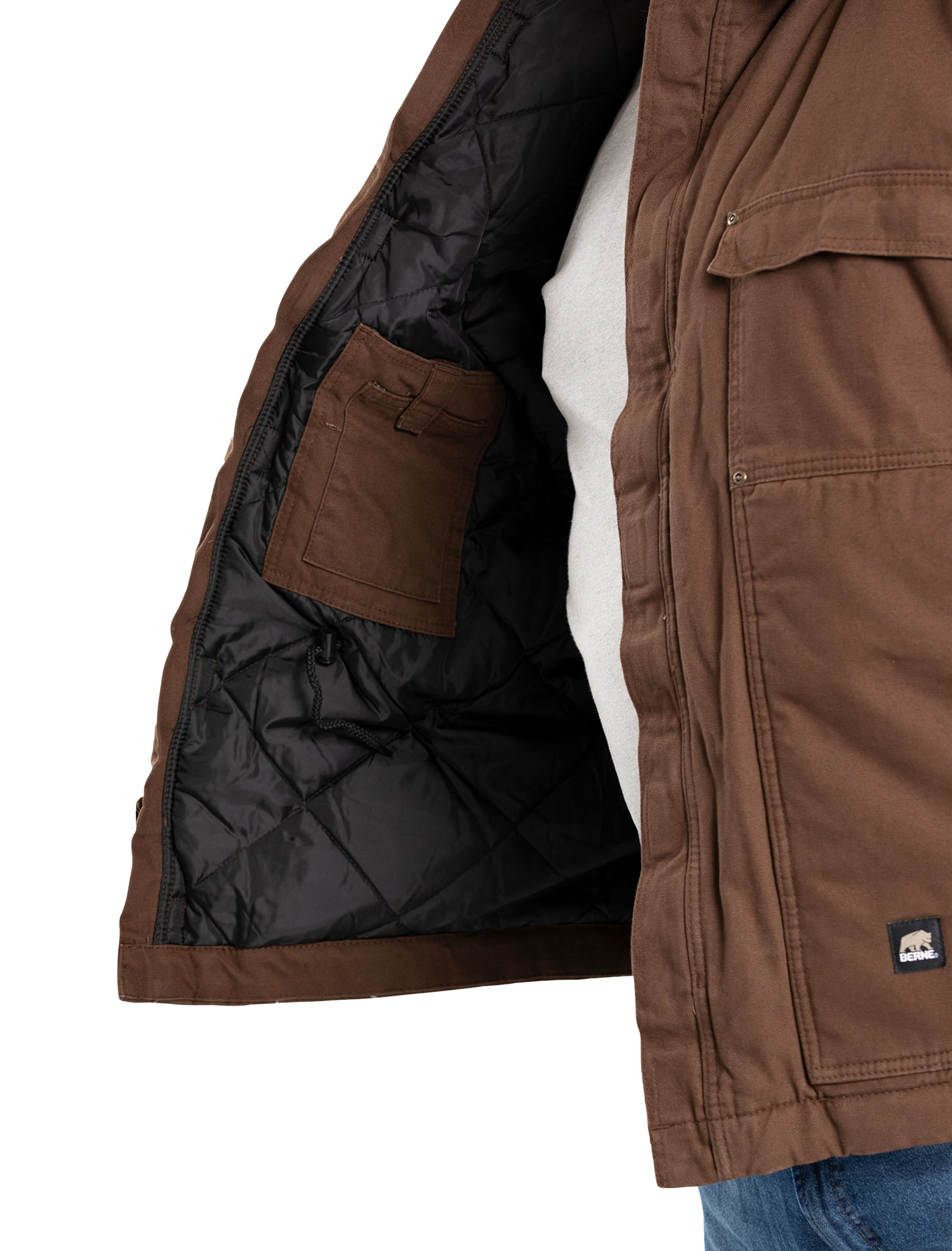 Quilt-Lined Chore Coat