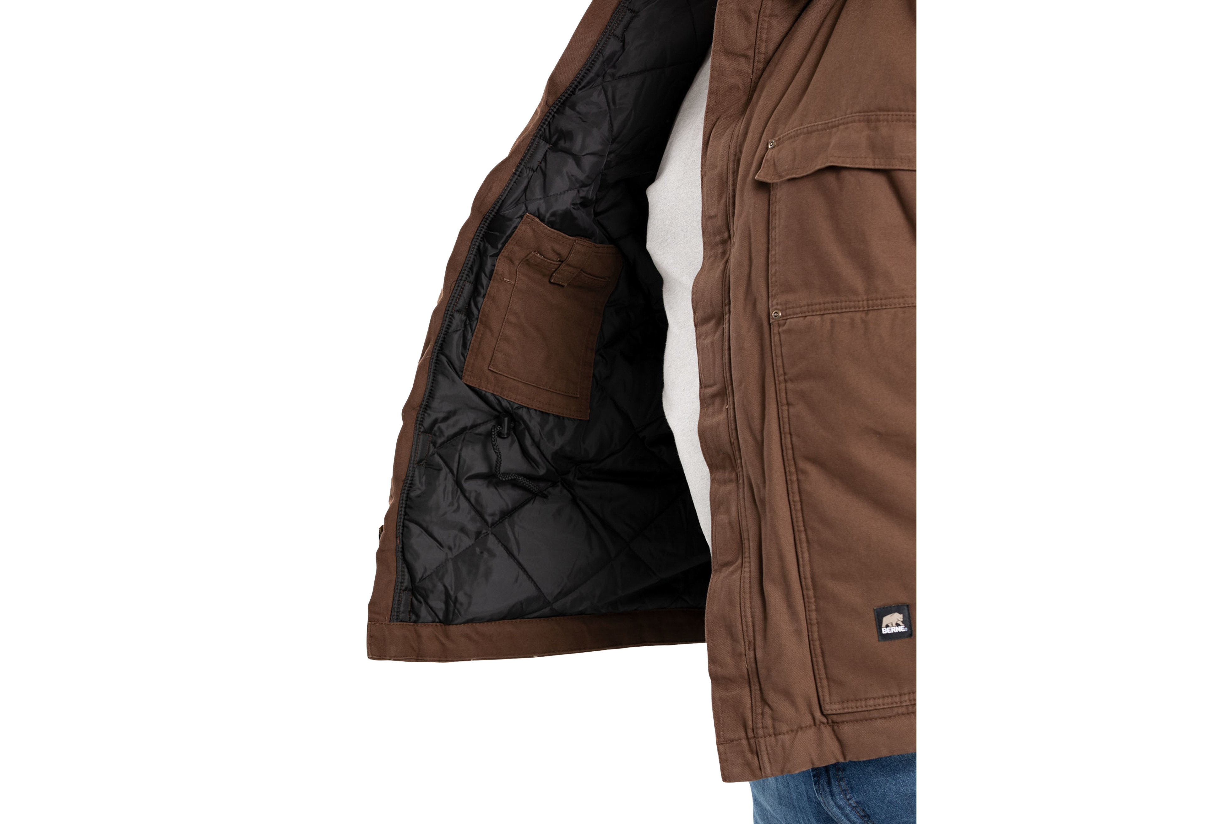 Quilt-Lined Chore Coat