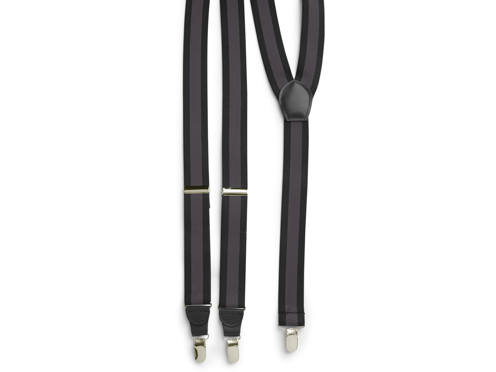 Stripe Y-Back Suspenders Boxed Set