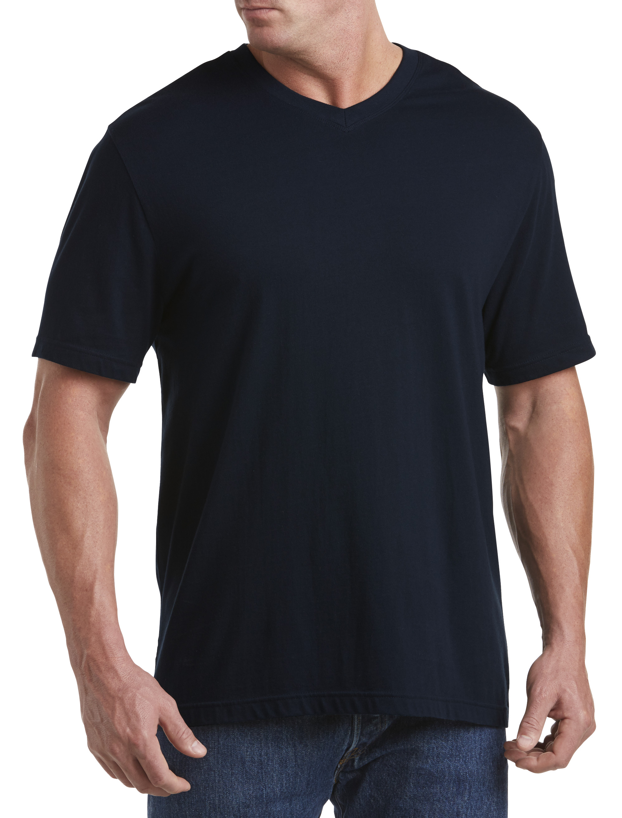 Men's Navy Blue T Shirts | DXL
