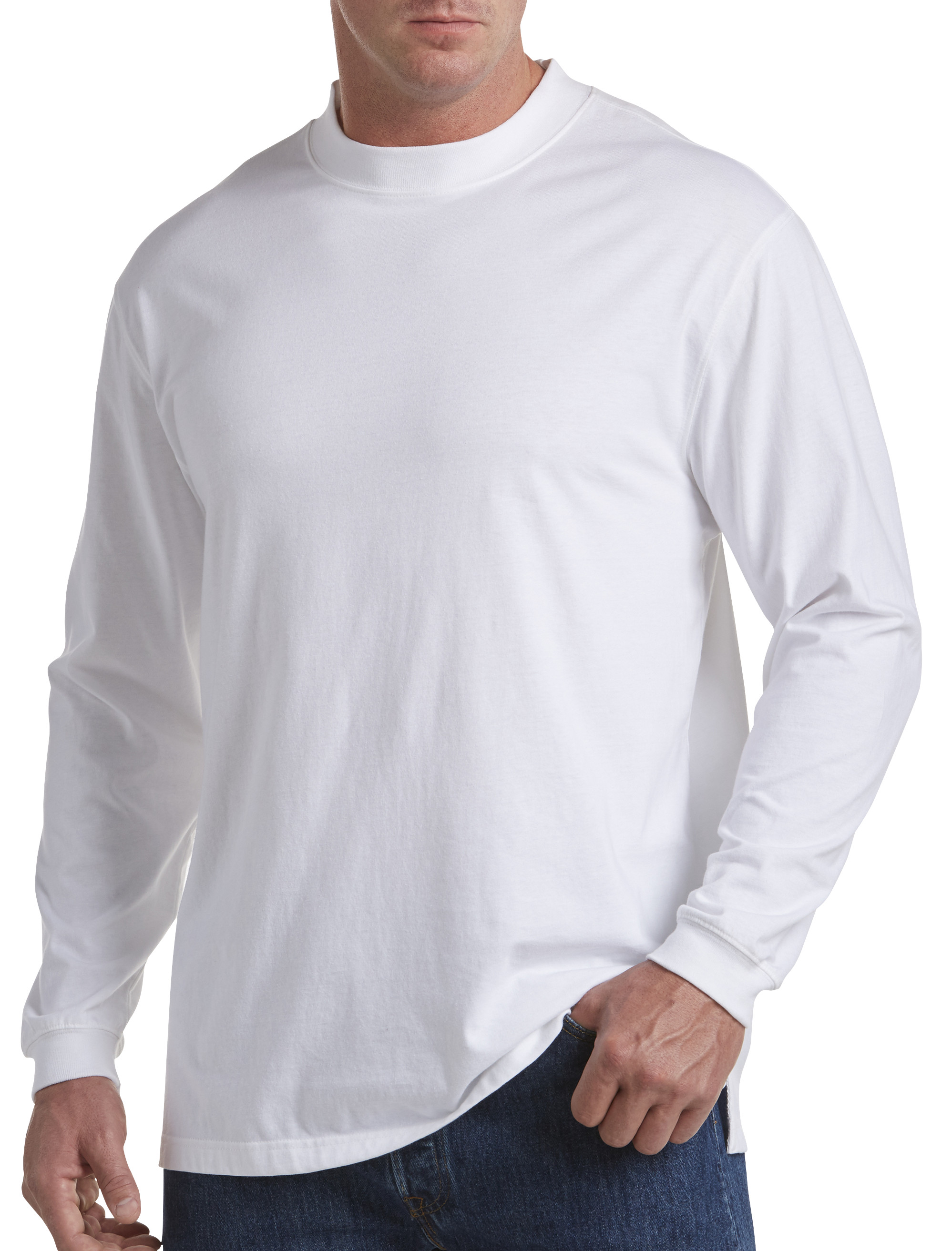  Nautica Men's Long Sleeve Solid Crew Neck T-Shirt (Large, Grey)  : Clothing, Shoes & Jewelry