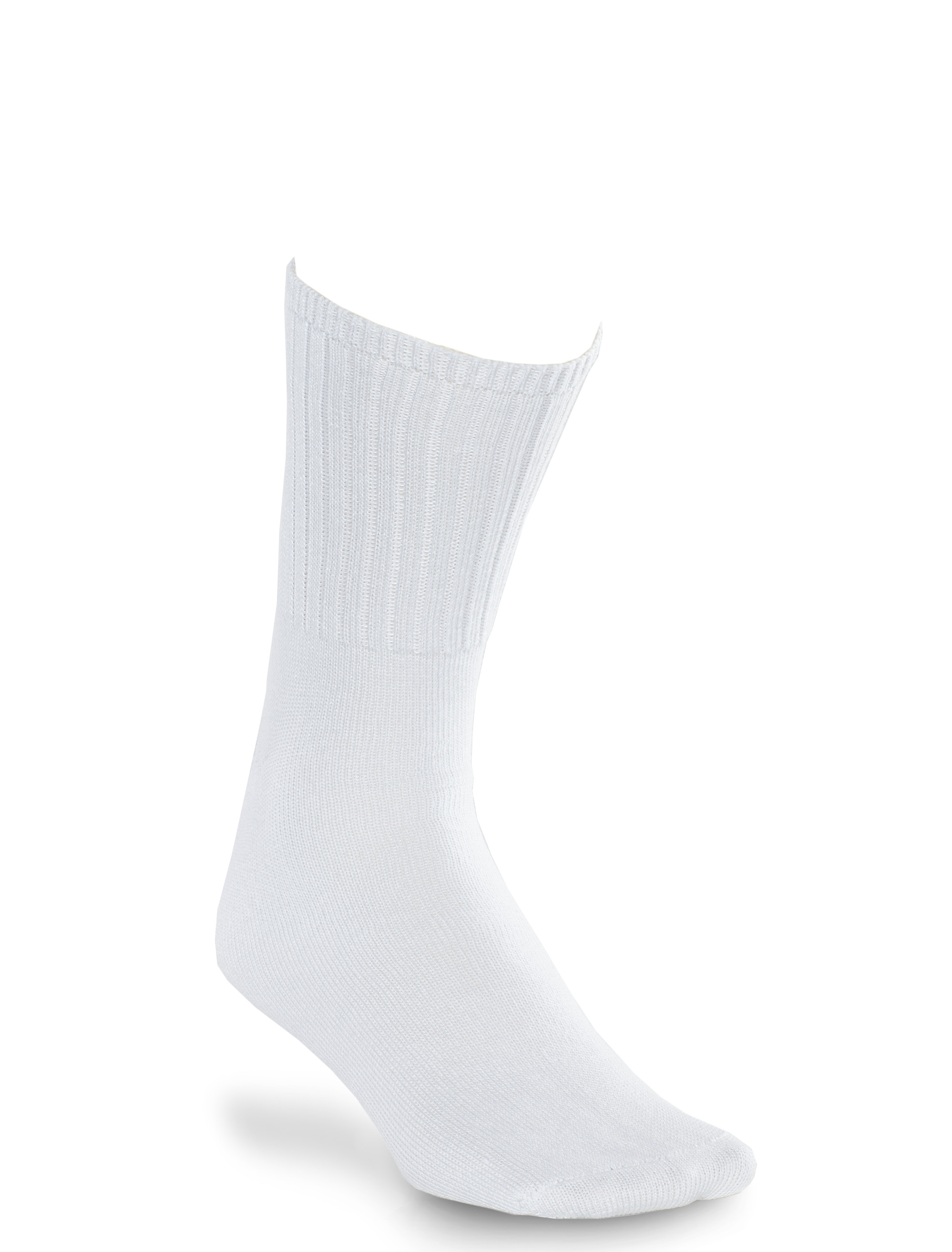 Continuous Comfort 2-pk Extra-Wide 1/4 Crew Socks