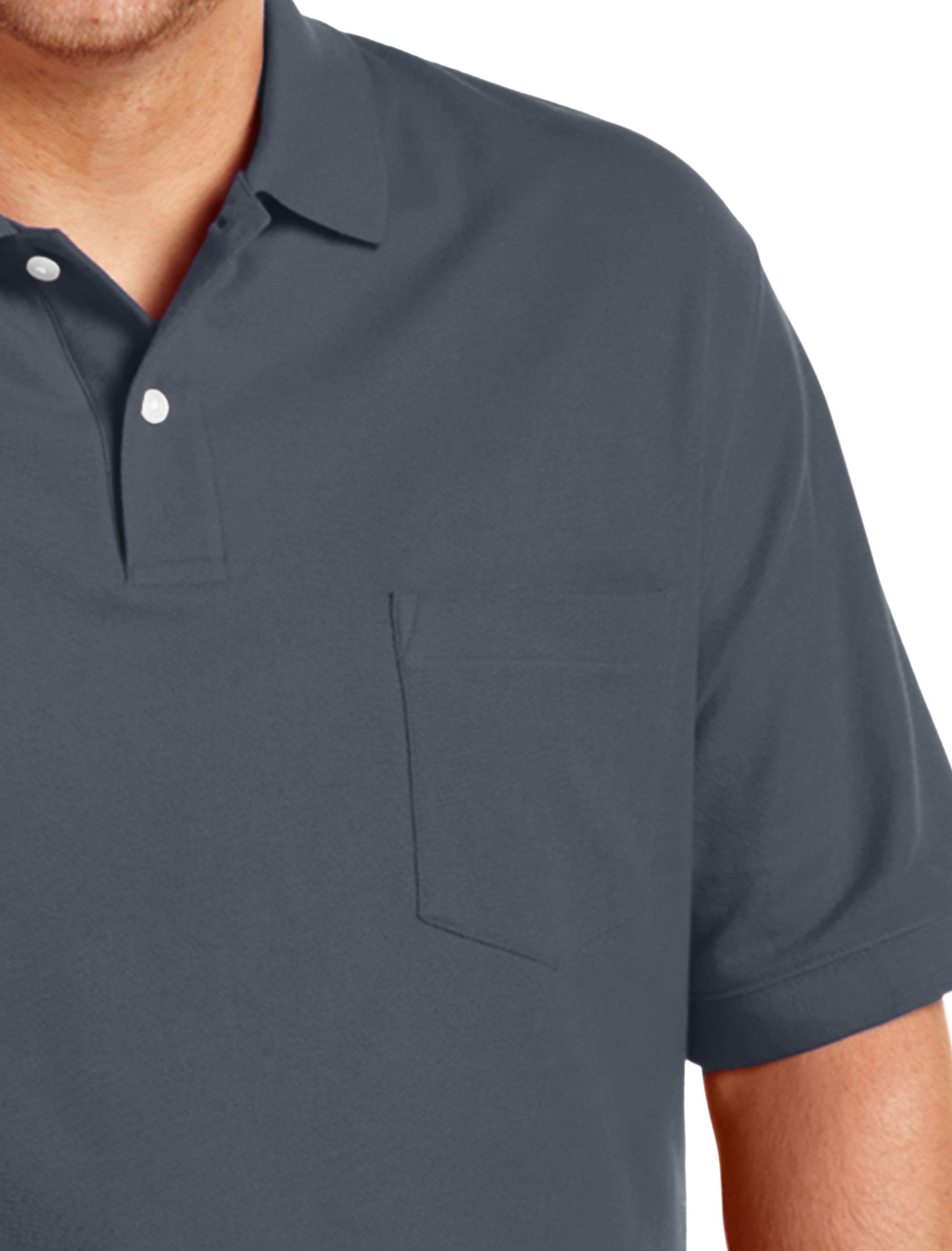 Big + Tall | Harbor Bay Pocket Piqué Polo Shirt | DXL