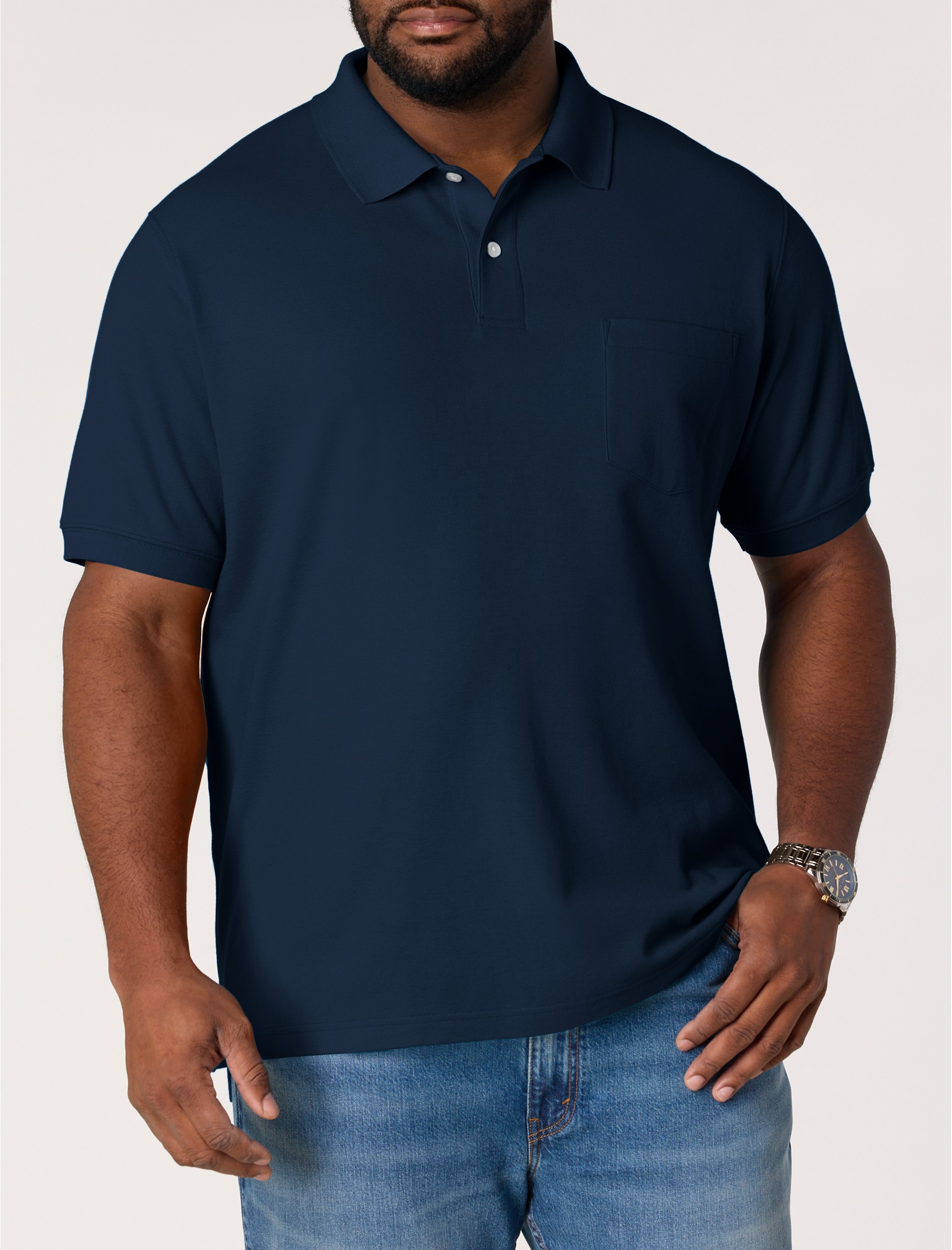 Pocket Piqué Polo Shirt