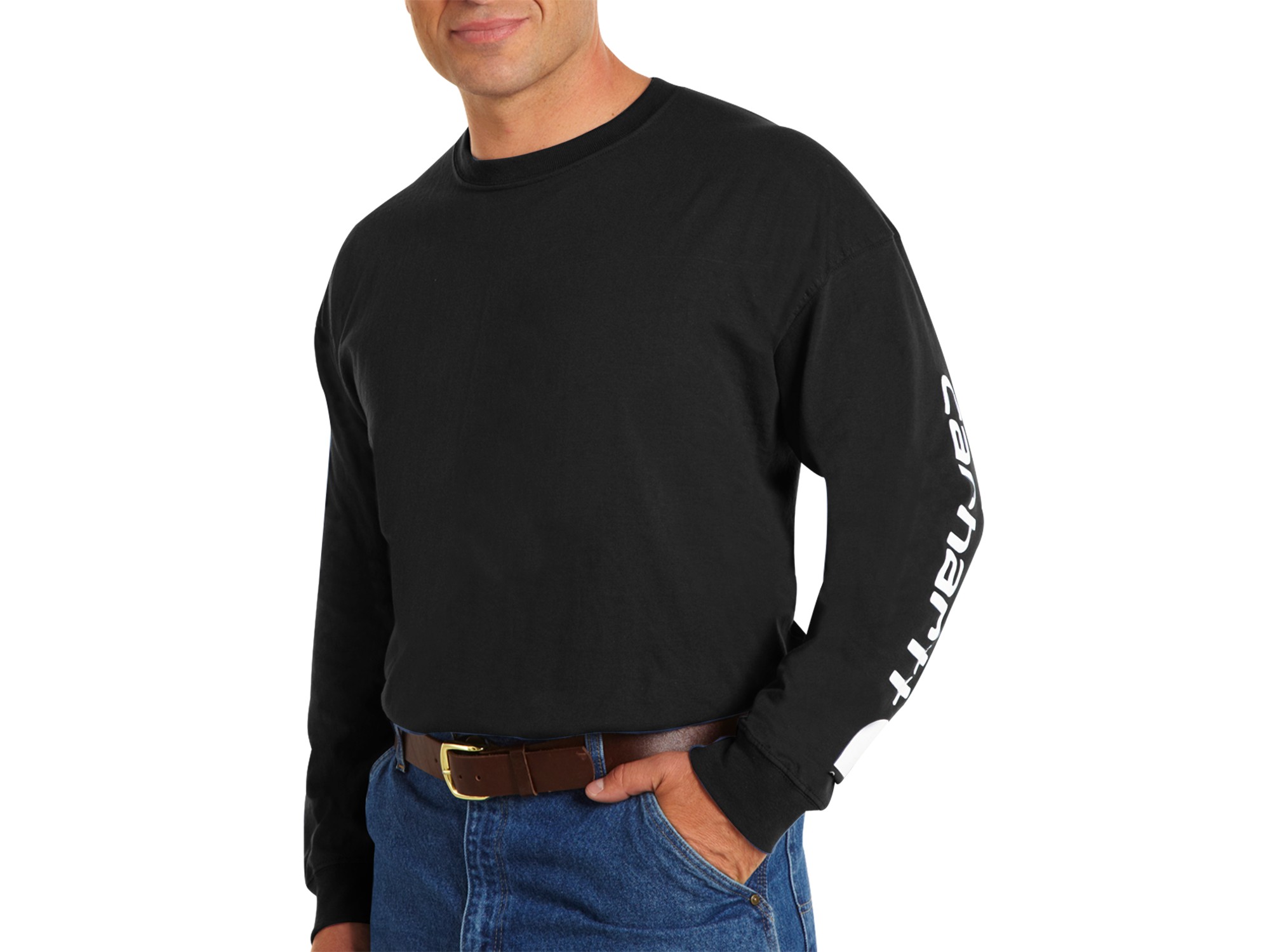 Signature Long-Sleeve Logo Tee - thumbnail 5