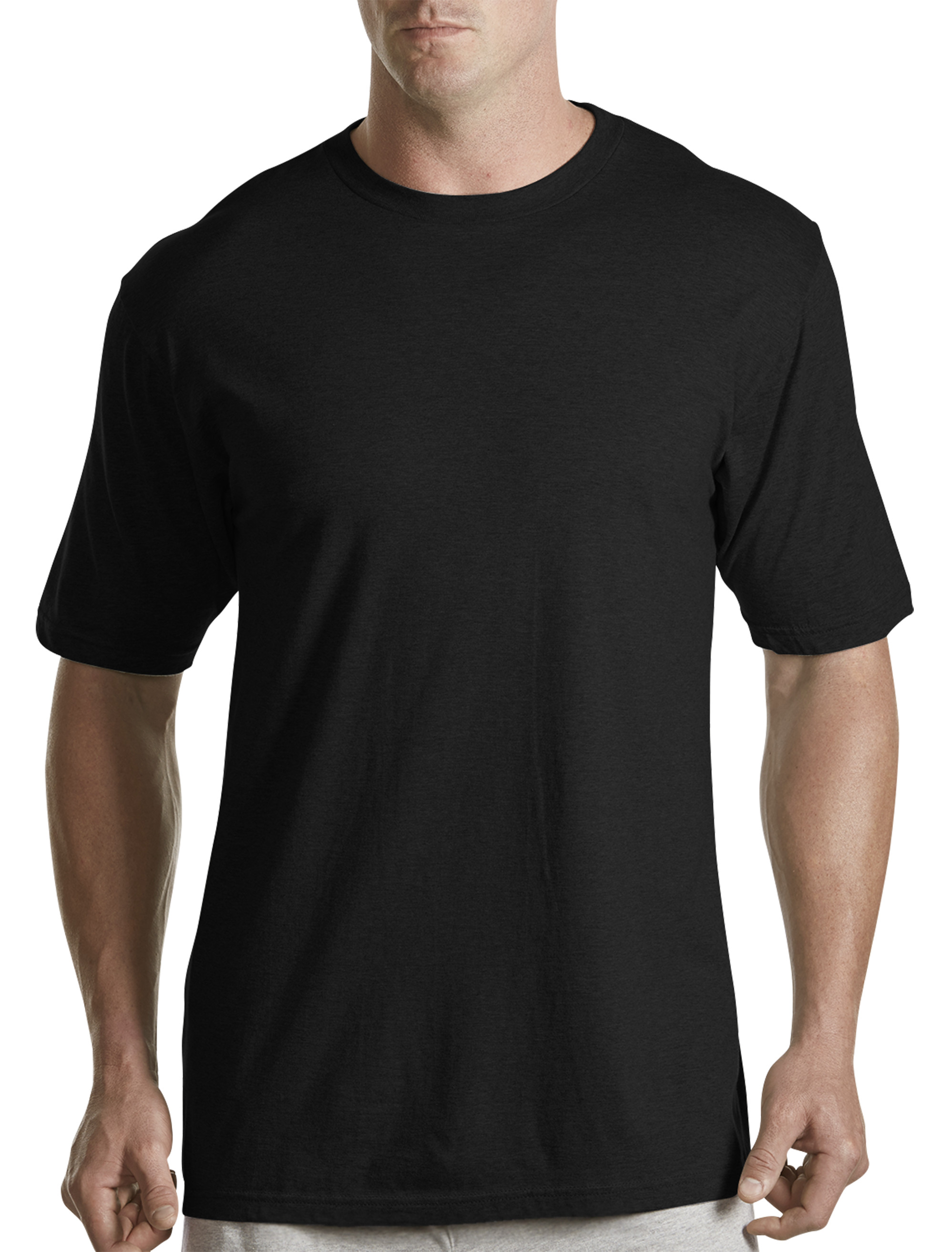 Nautica Men's Cotton Tees Black Crew Neck 3pk